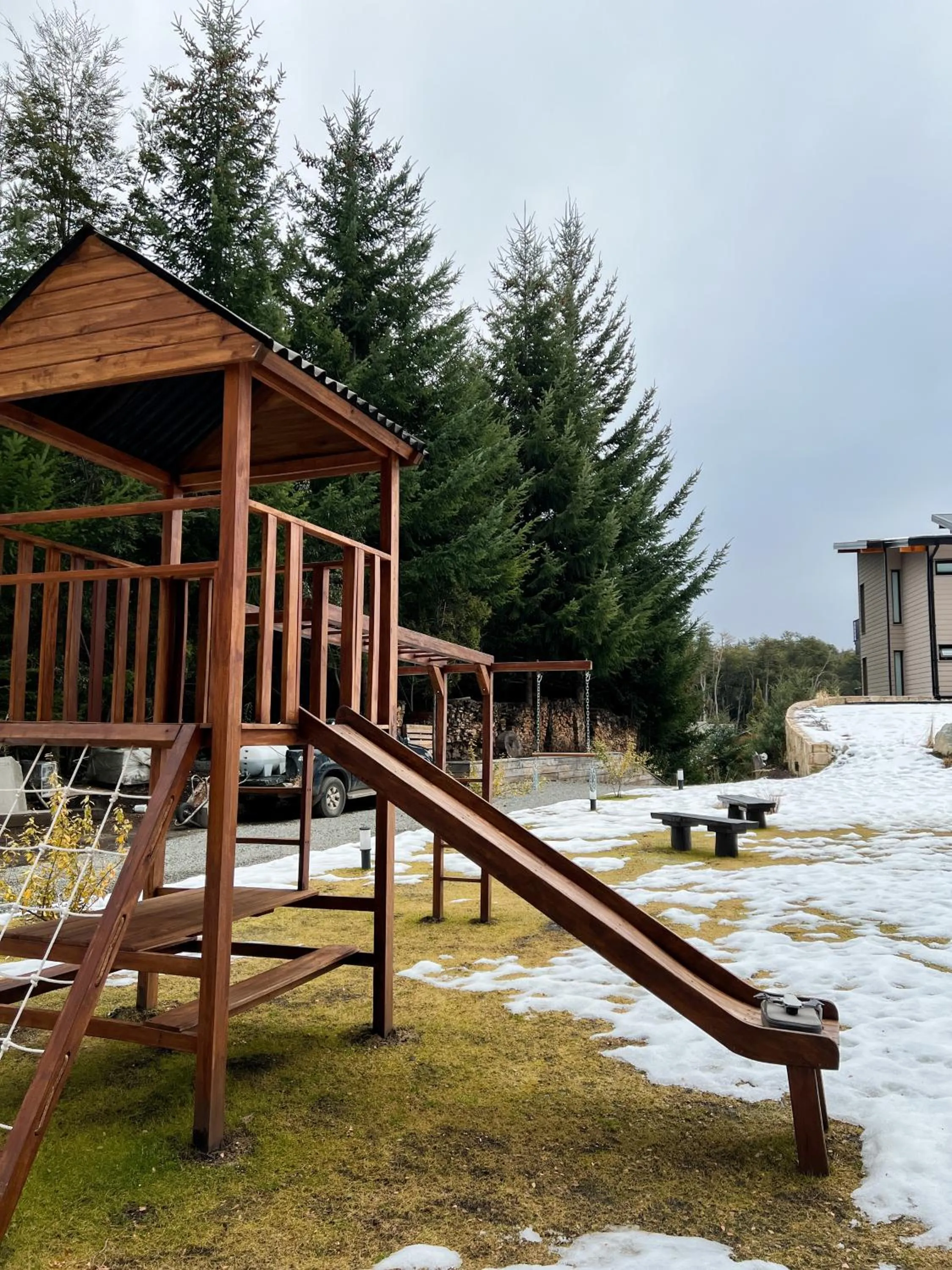 Children play ground in AWKA Apart Hotel