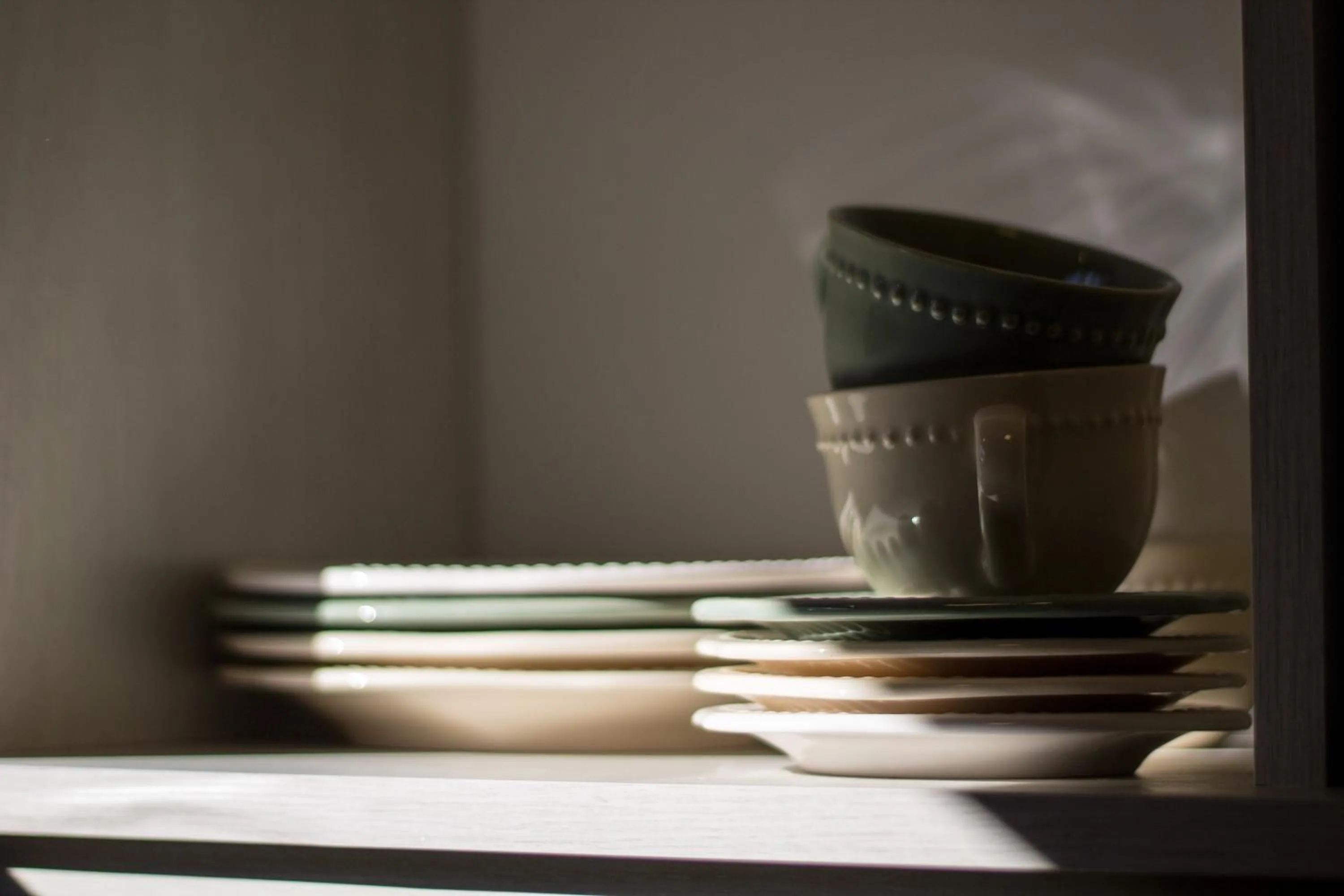 Kitchen or kitchenette in AWKA Apart Hotel