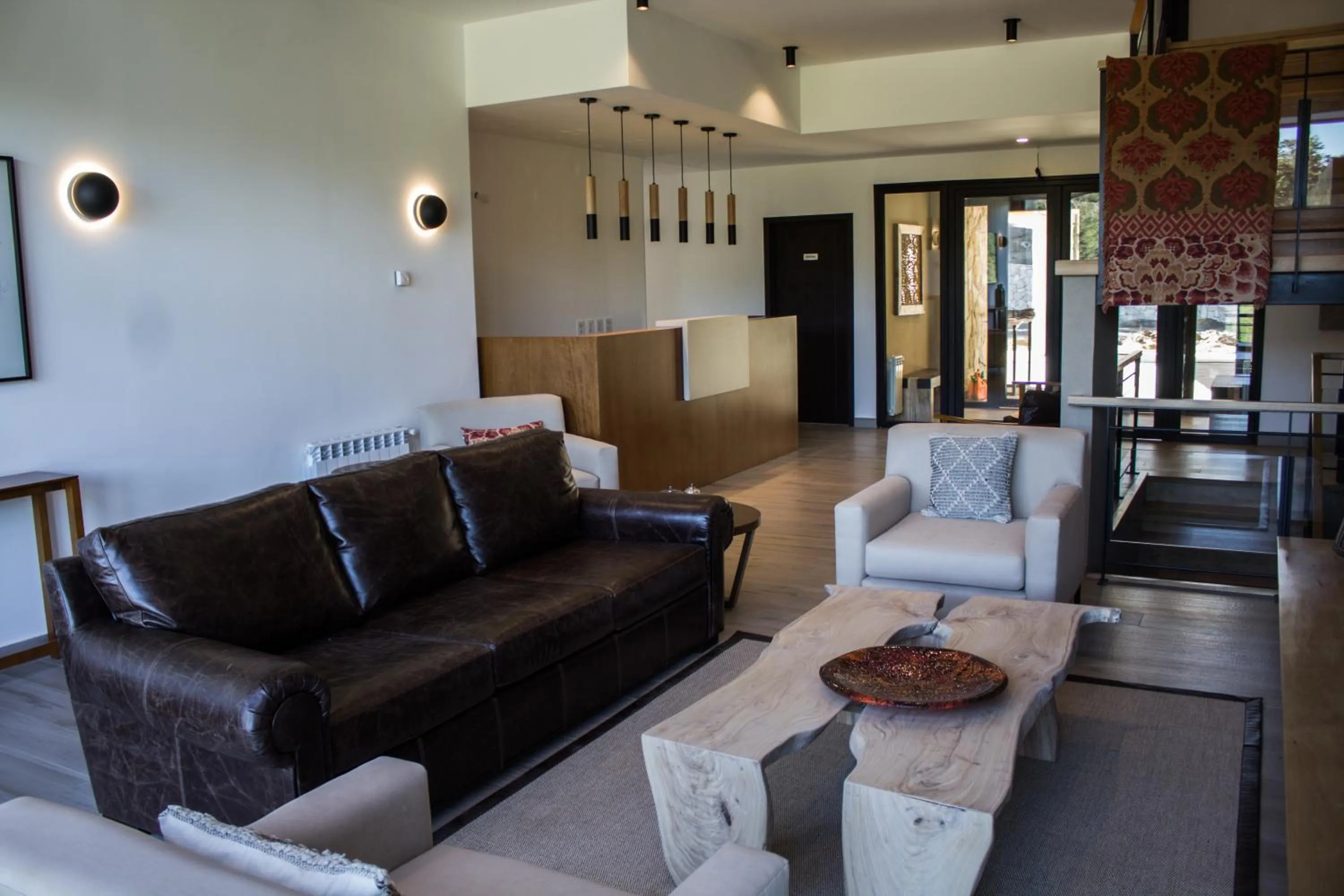 Living room in AWKA Apart Hotel