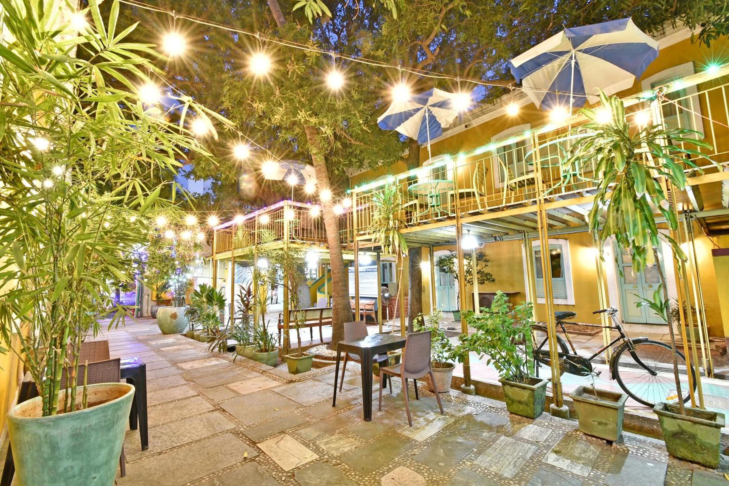 Patio in Hotel Villa Des Gouverneurs