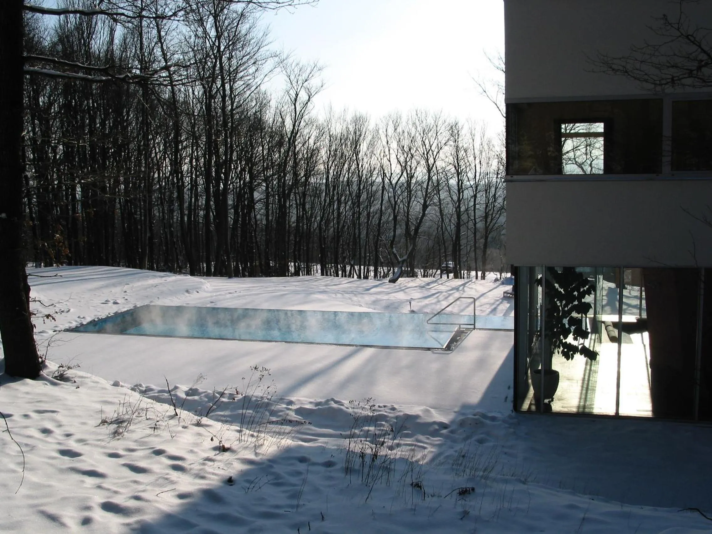 Swimming pool in Berghotel Tulbingerkogel