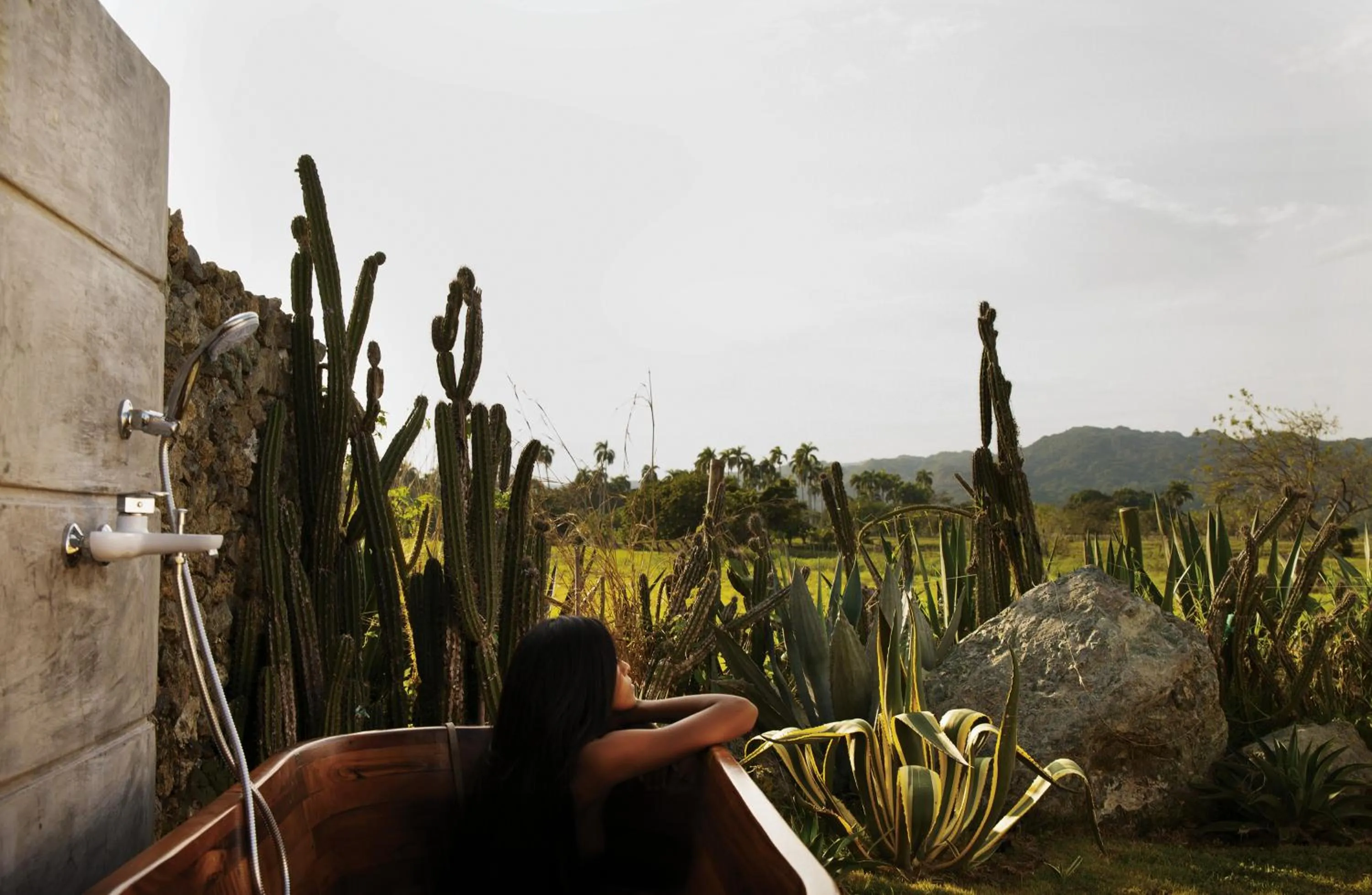 Patio in Green Land Bubble Glamping