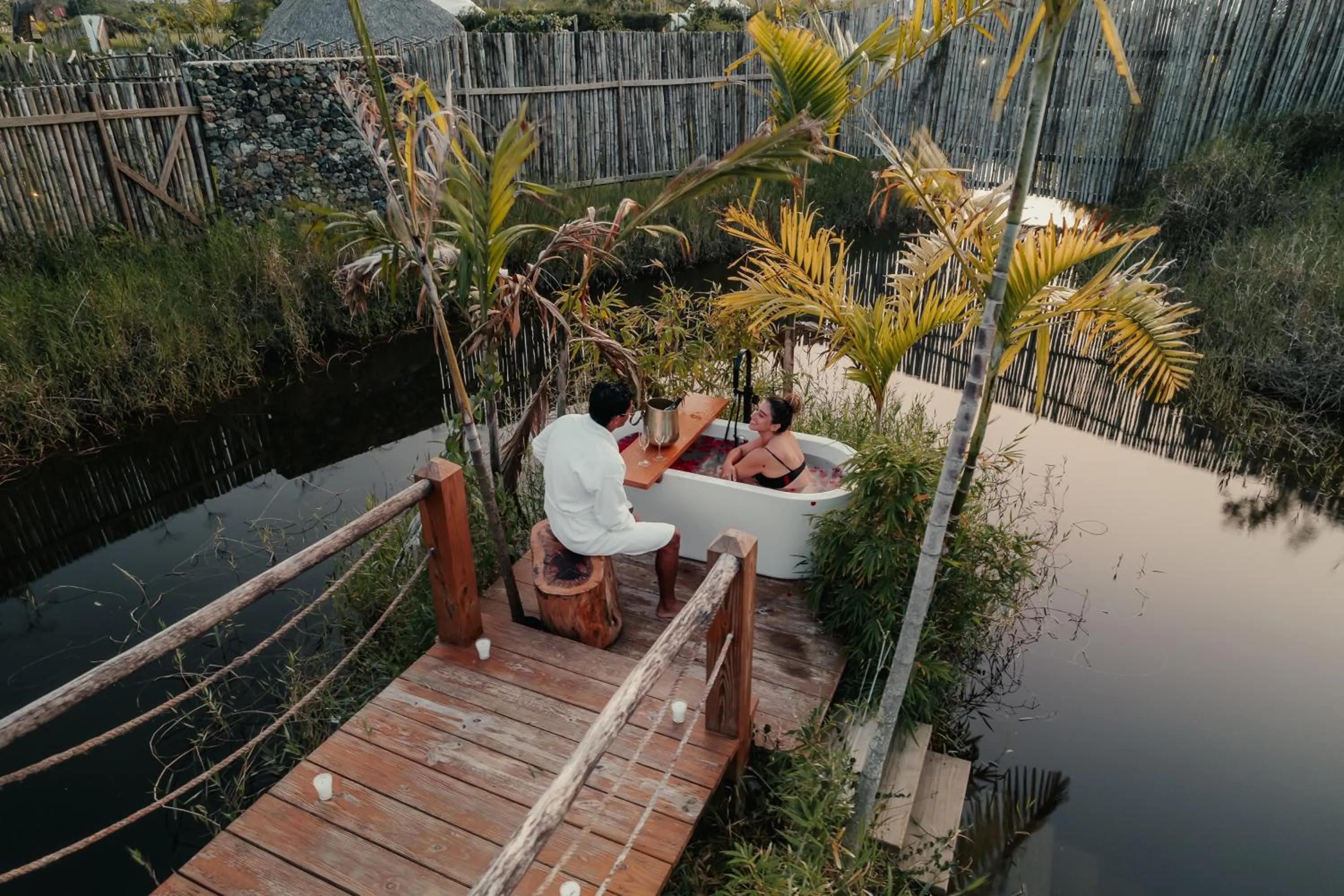 Garden in Green Land Bubble Glamping