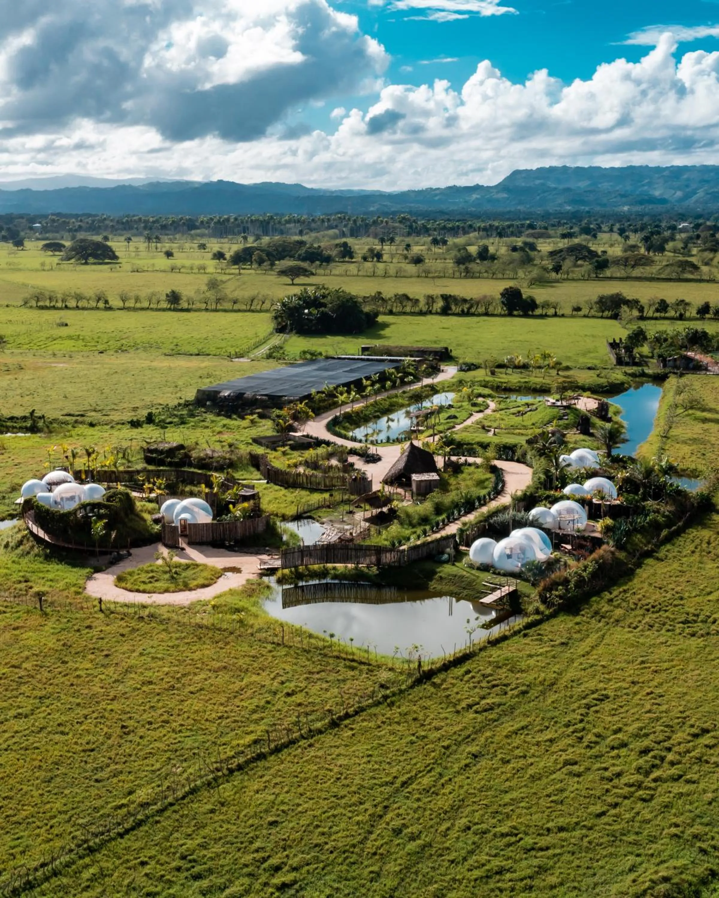 Property building in Green Land Bubble Glamping