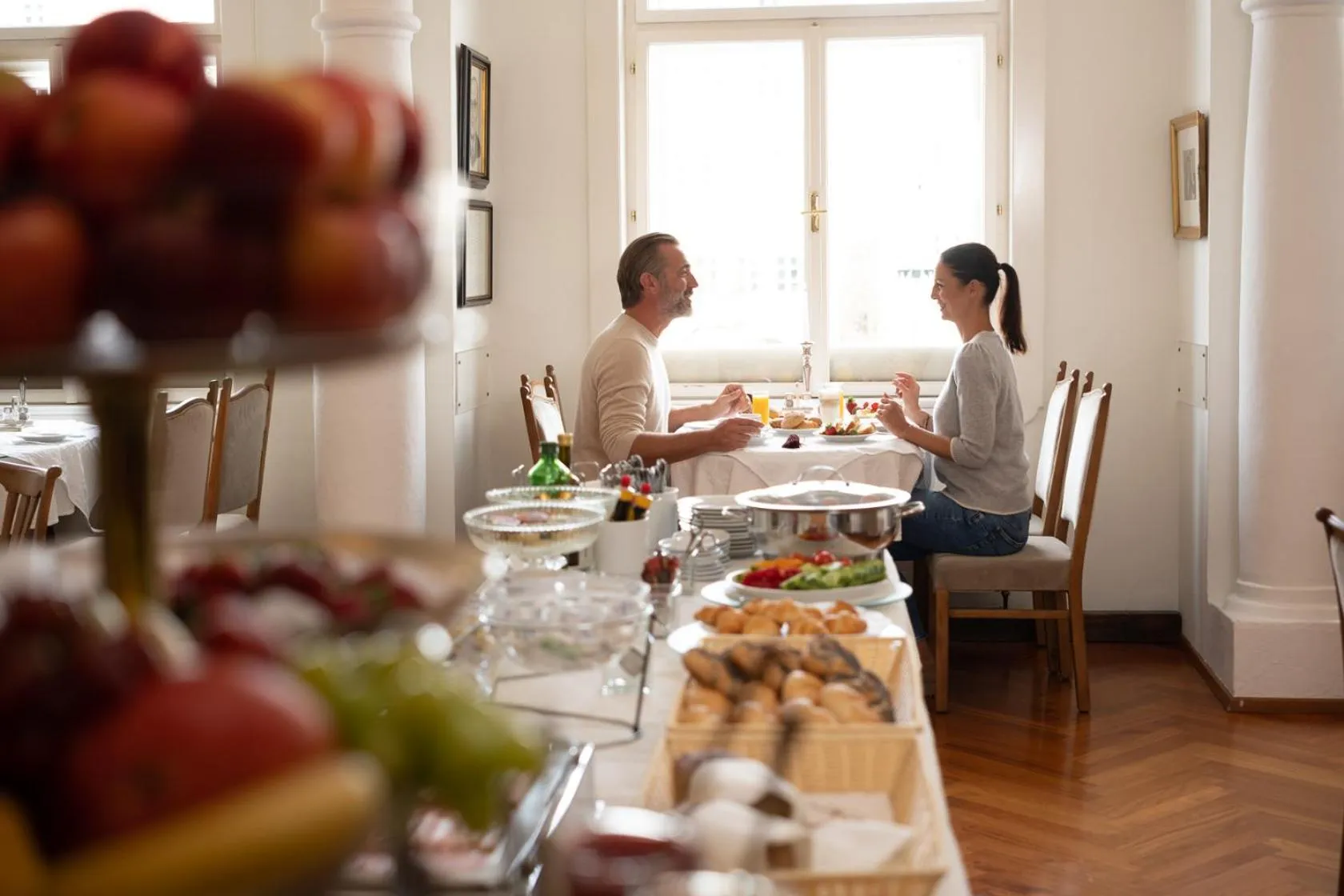 Buffet breakfast in Austria Classic Hotel Wolfinger - Hauptplatz