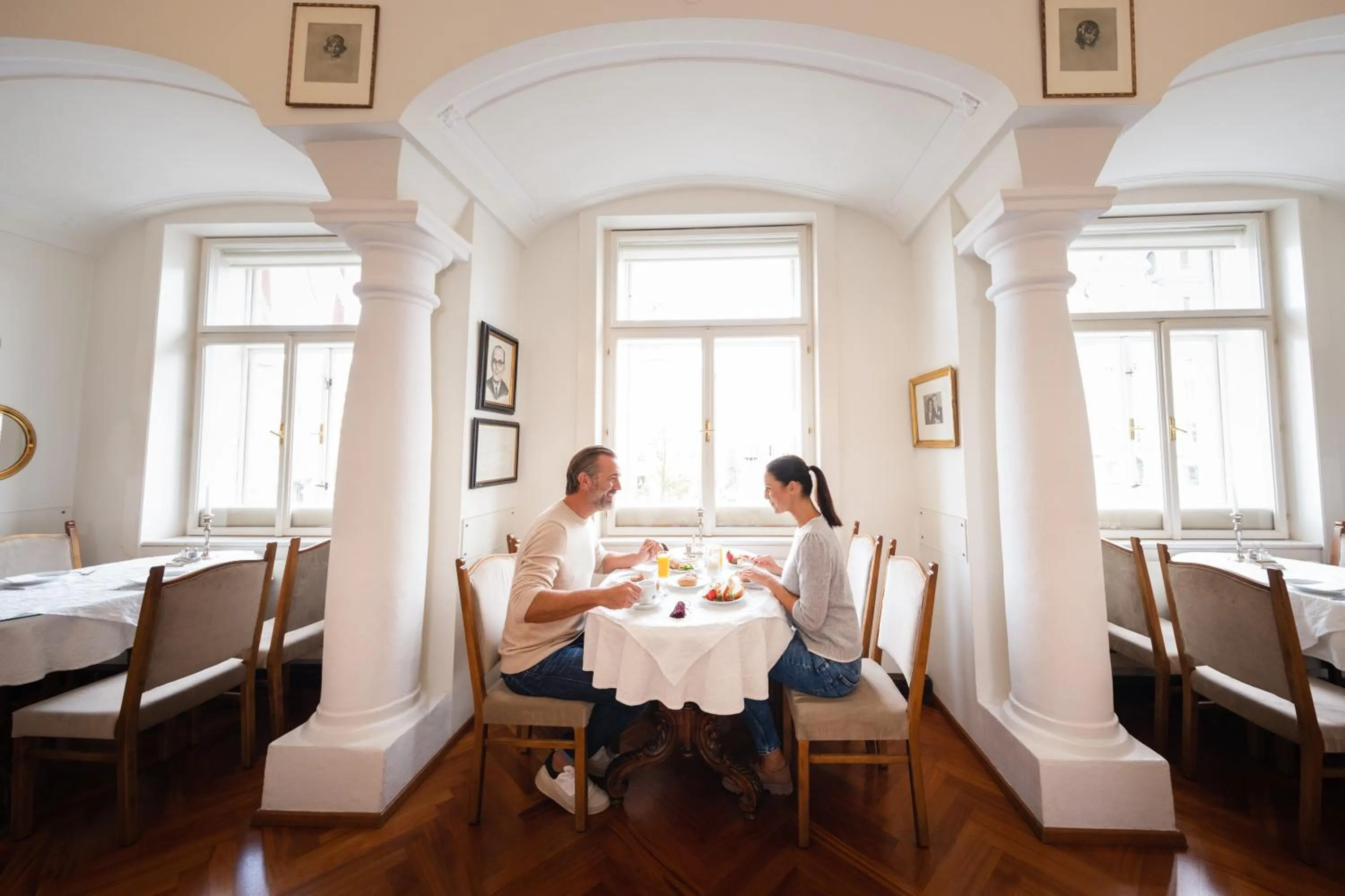 Dining area in Austria Classic Hotel Wolfinger - Hauptplatz