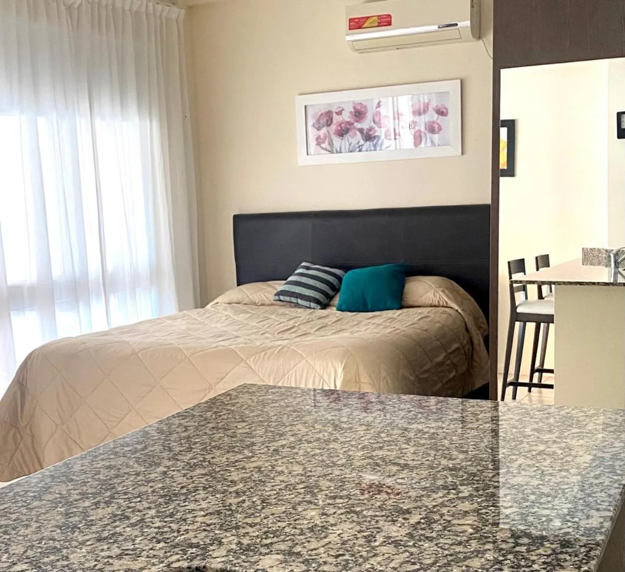 Bed in Arenales Suites