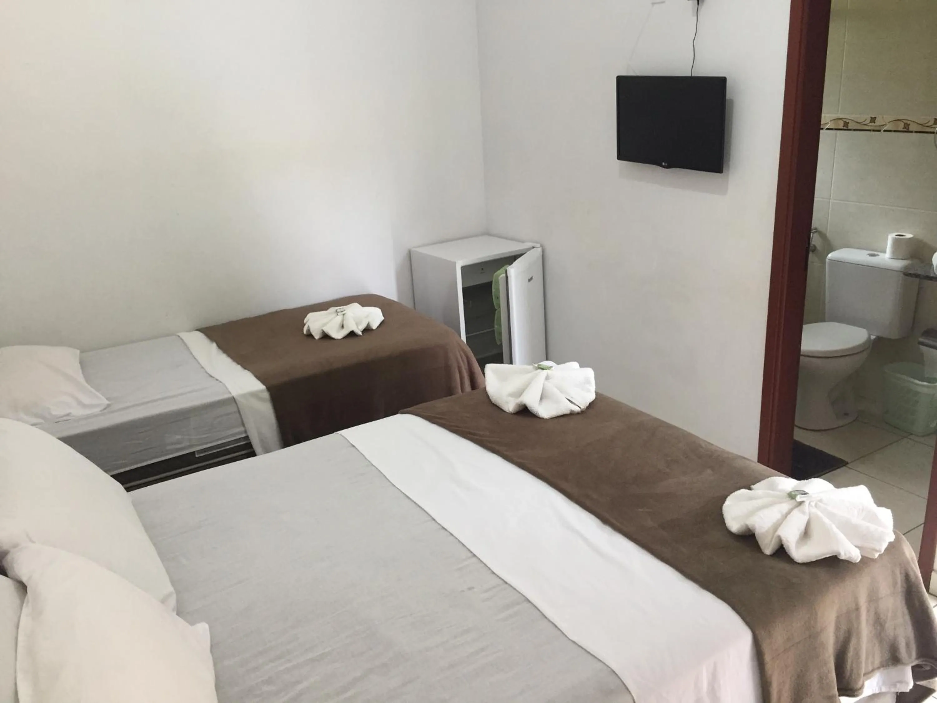 Bed in Hotel Lindoia Rural