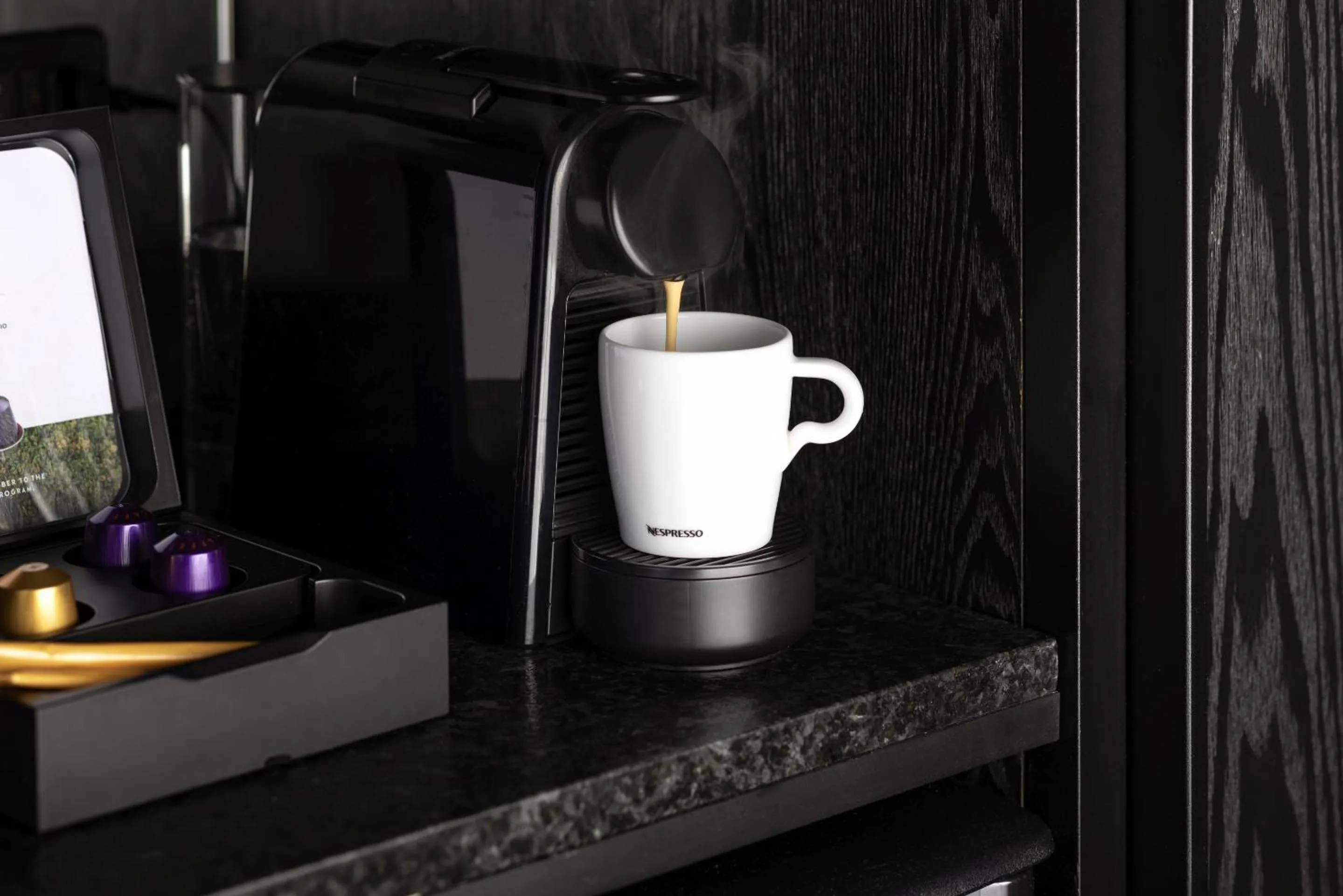 Coffee/tea facilities in Peaks Hotel and Suites