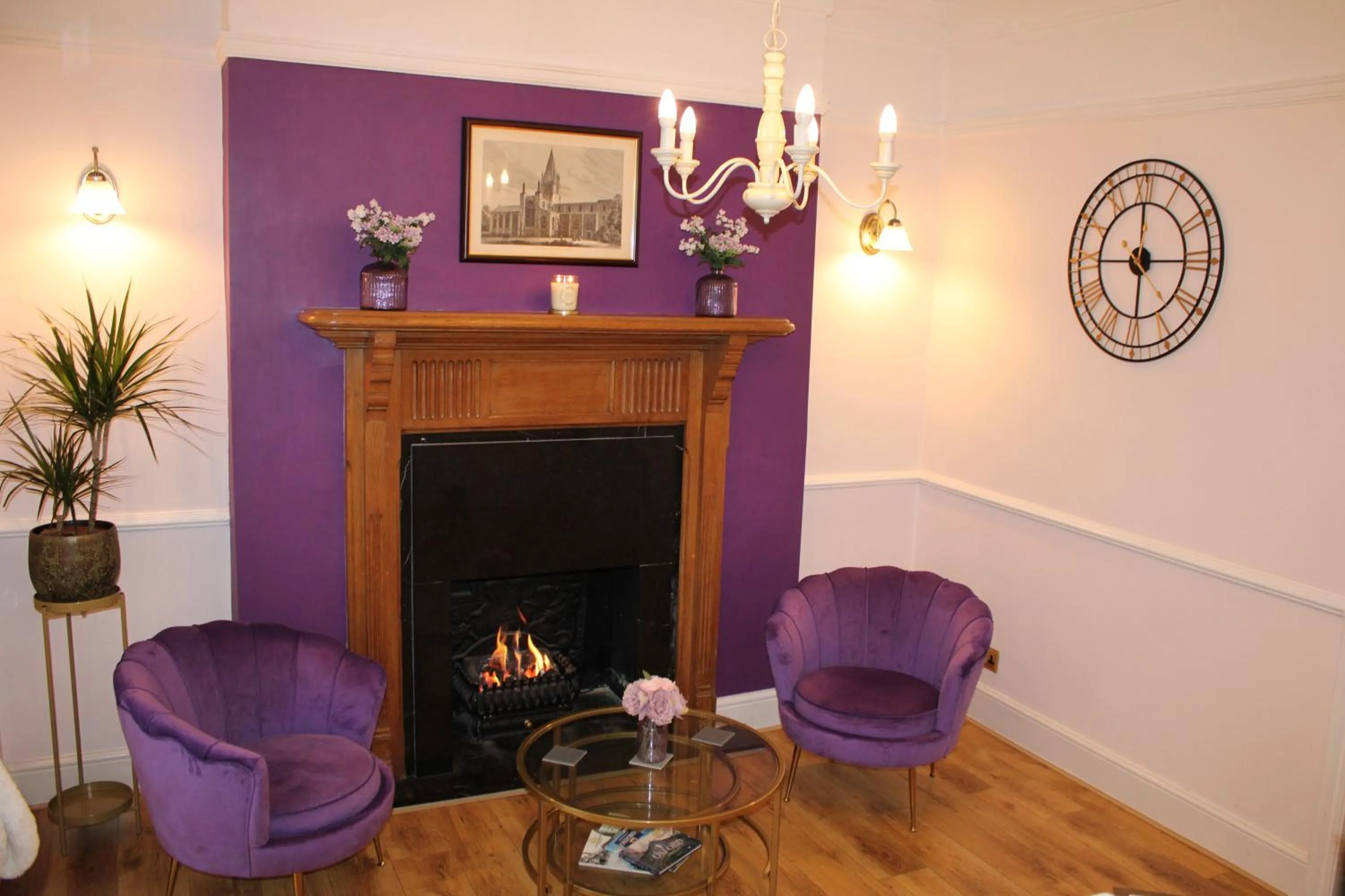 Lobby or reception in St Margaret's Hotel