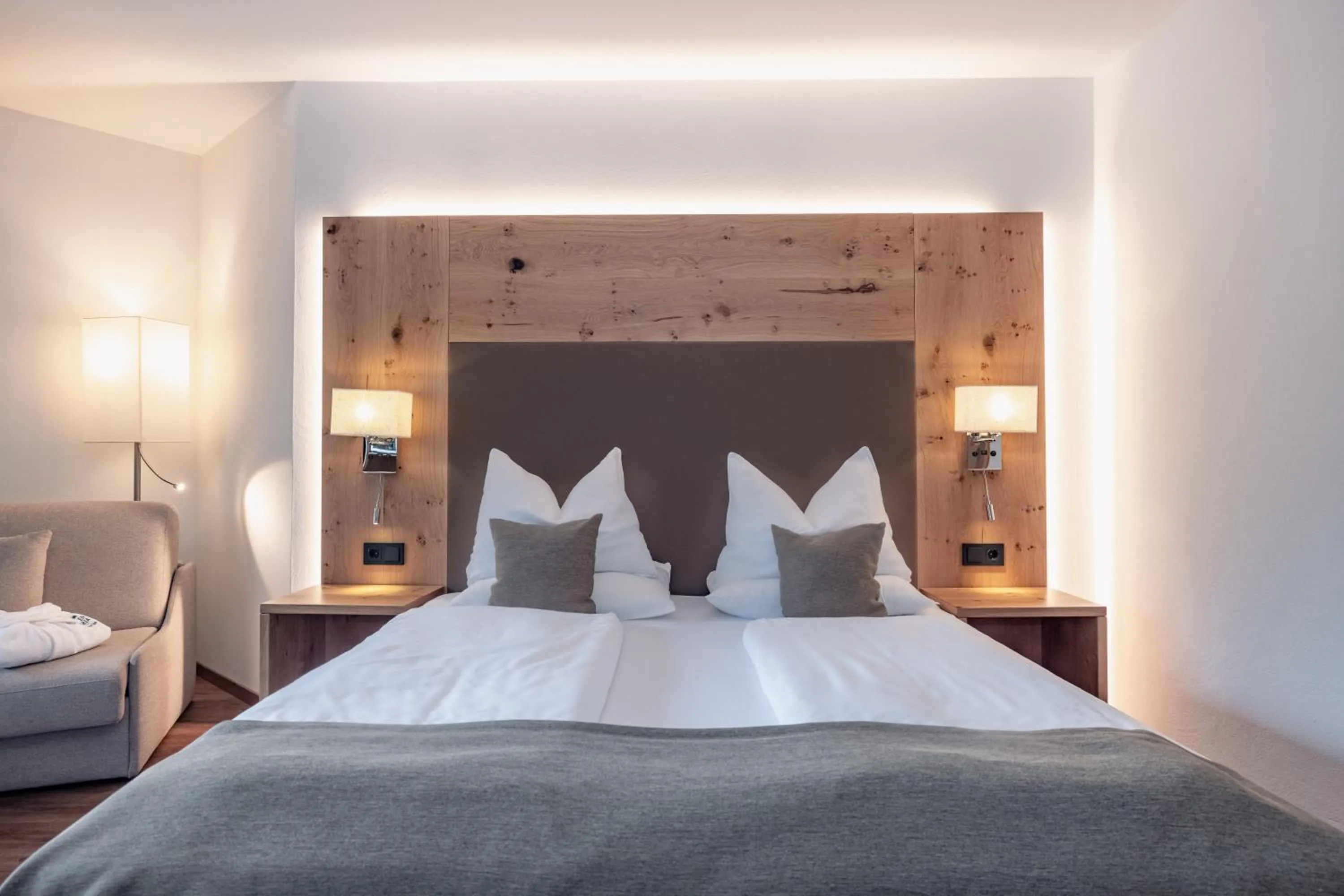 Bed in Alpen Adria Hotel & Spa