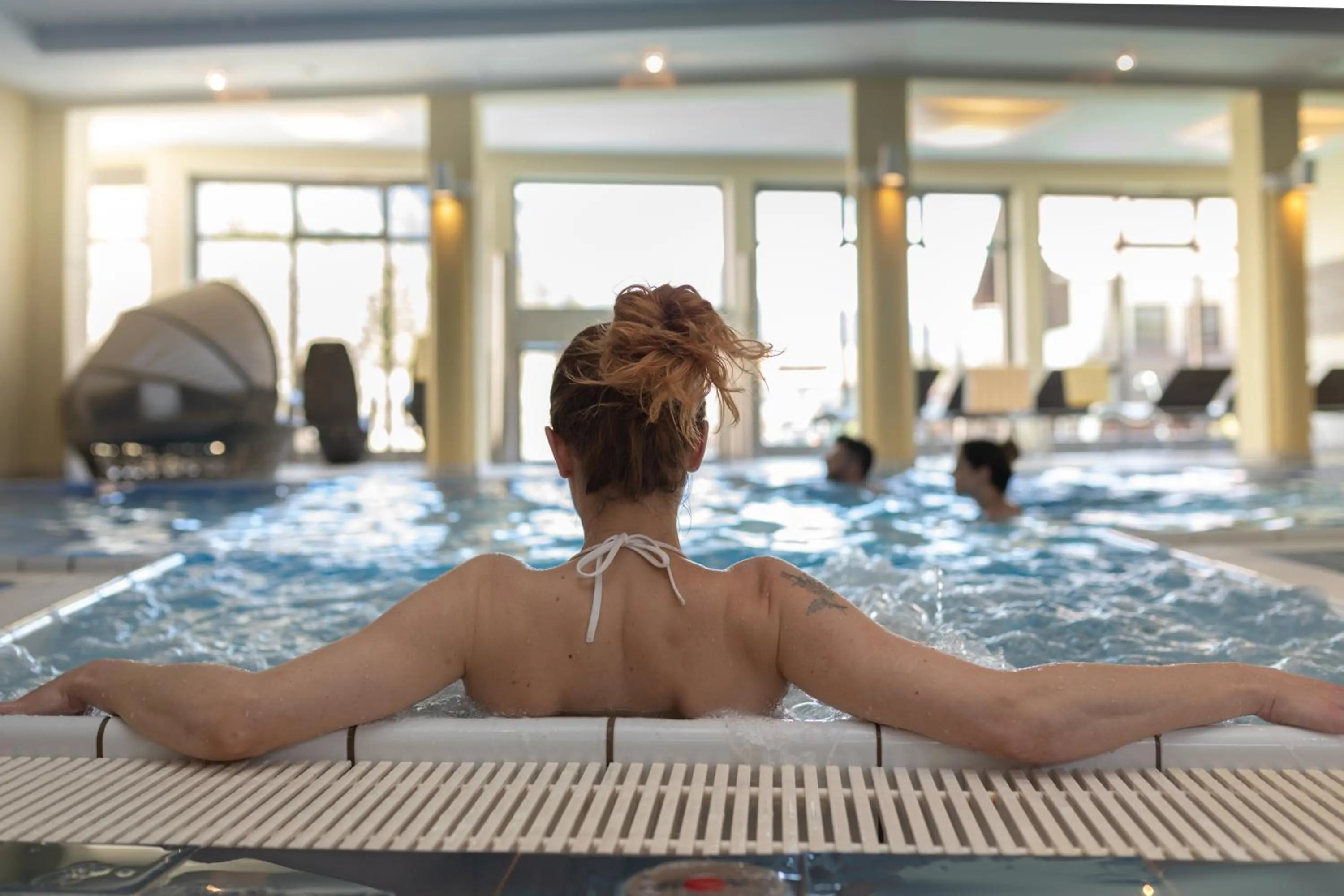 Hot Tub in Alpen Adria Hotel & Spa