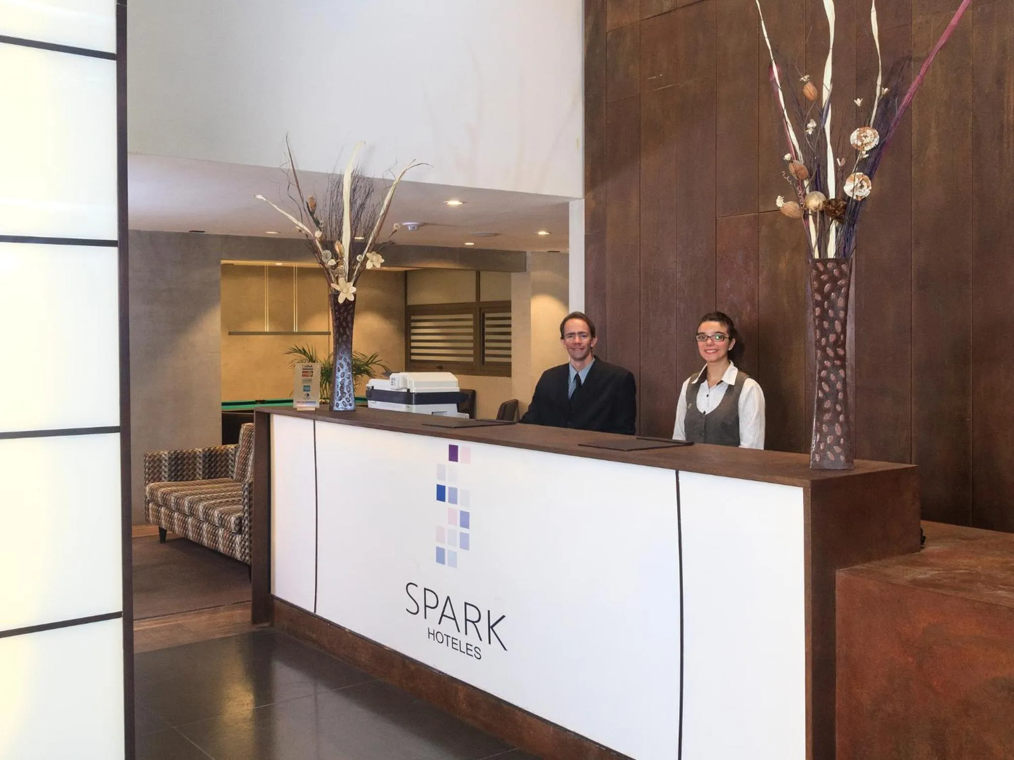 Lobby or reception in Spark Hoteles