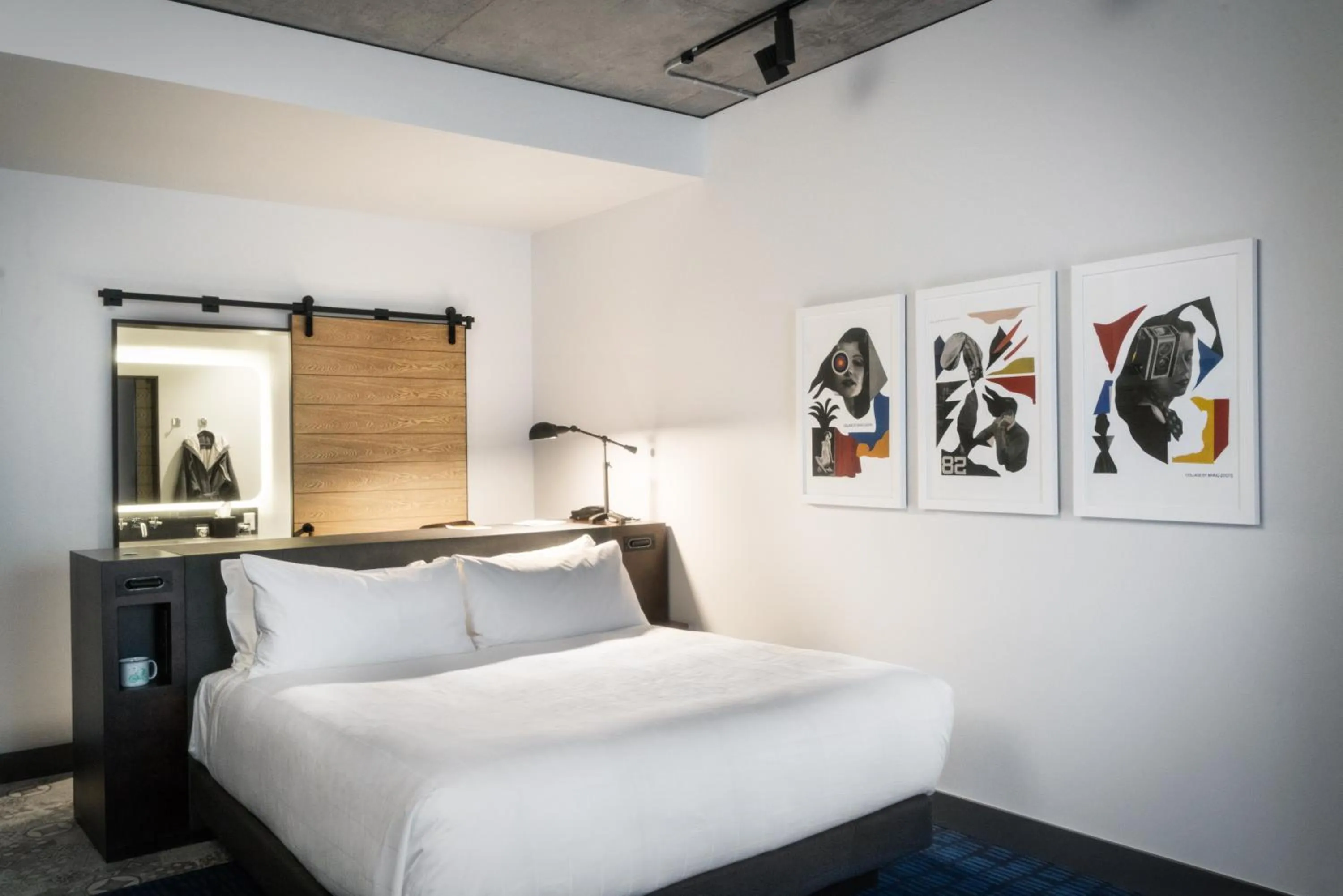 Bed in The Maven Hotel at Dairy Block