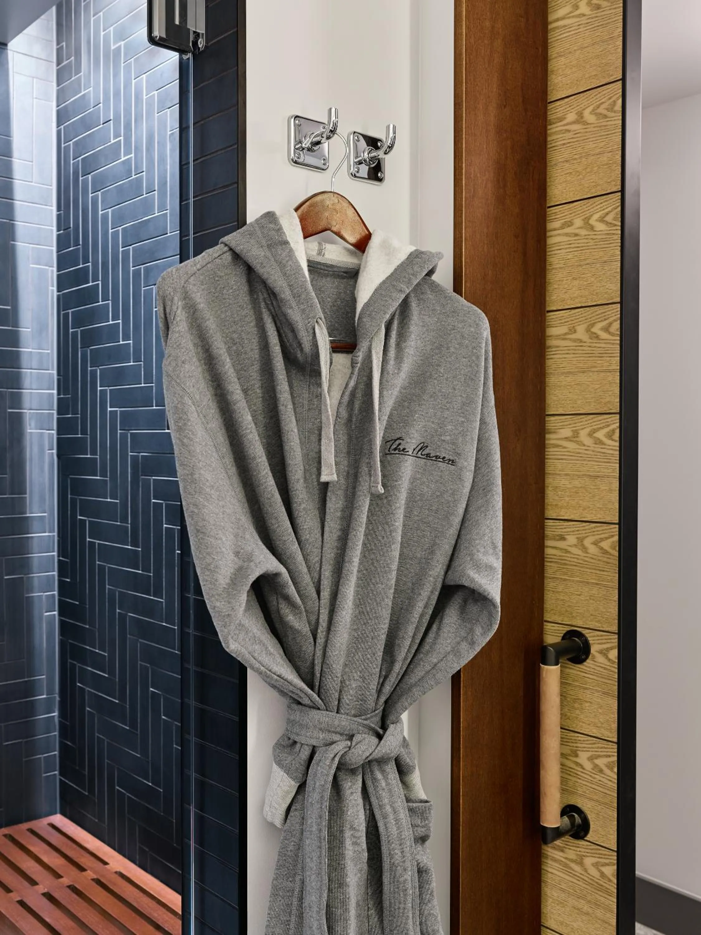 Shower in The Maven Hotel at Dairy Block