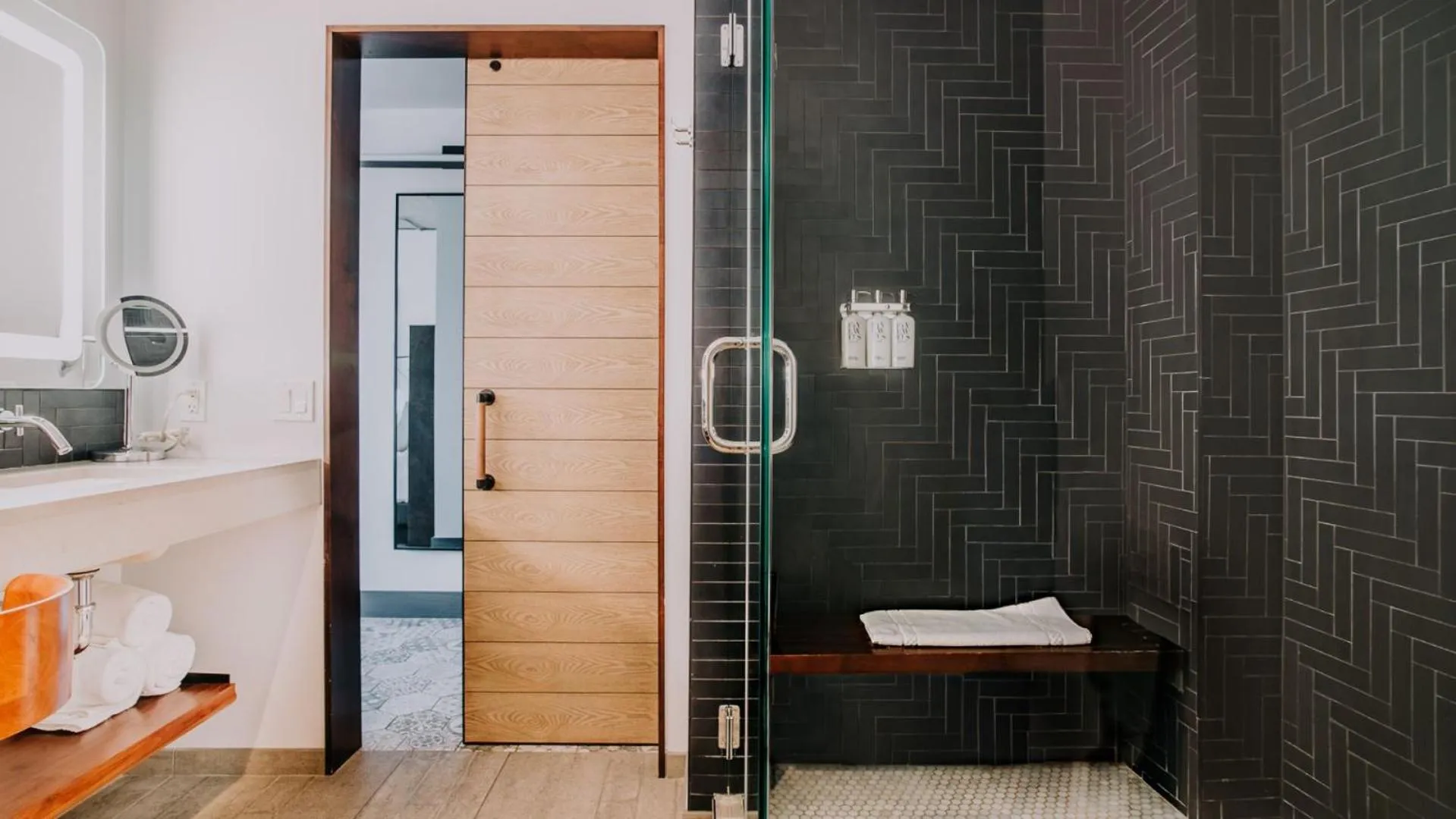 Bathroom in The Maven Hotel at Dairy Block