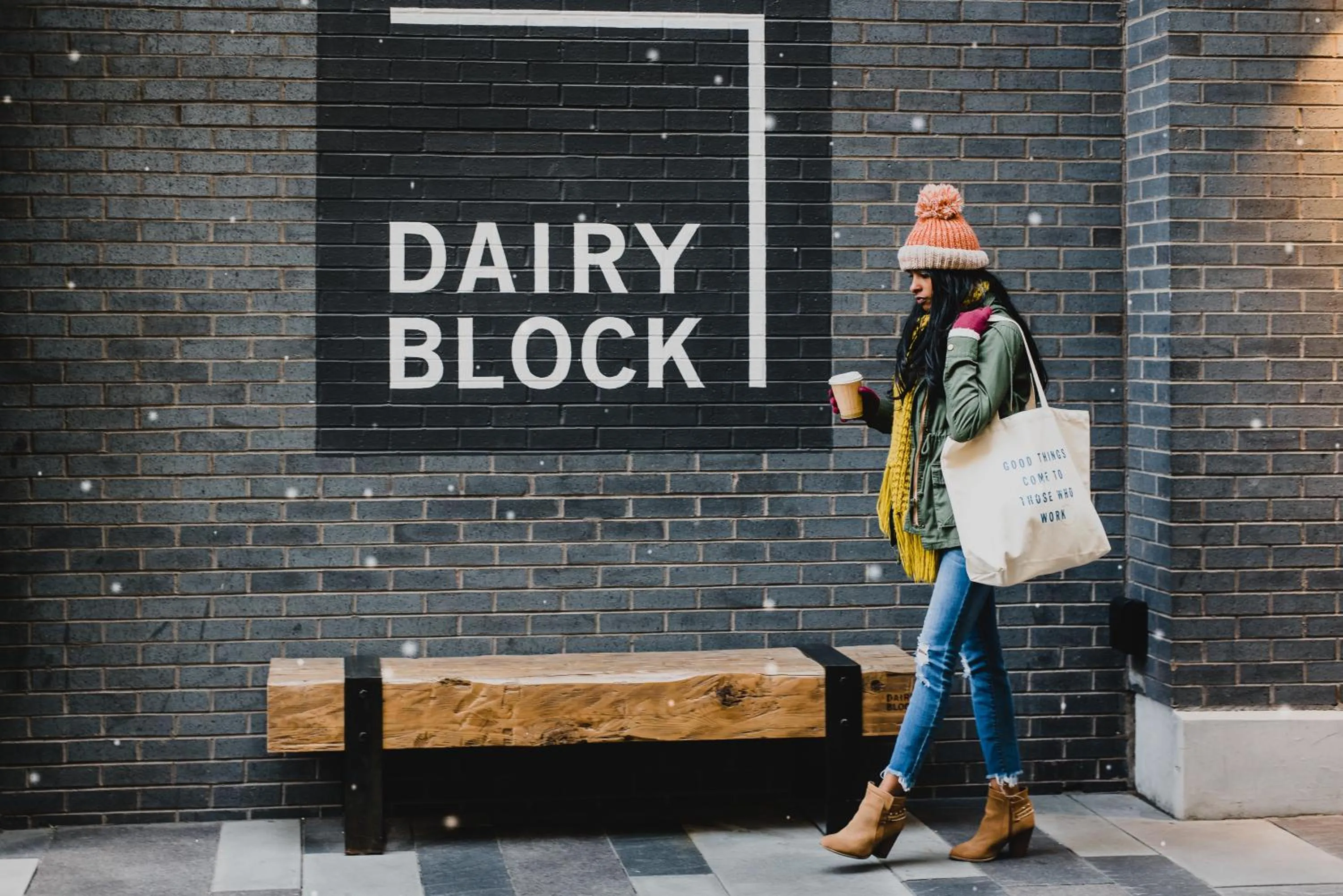 People in The Maven Hotel at Dairy Block