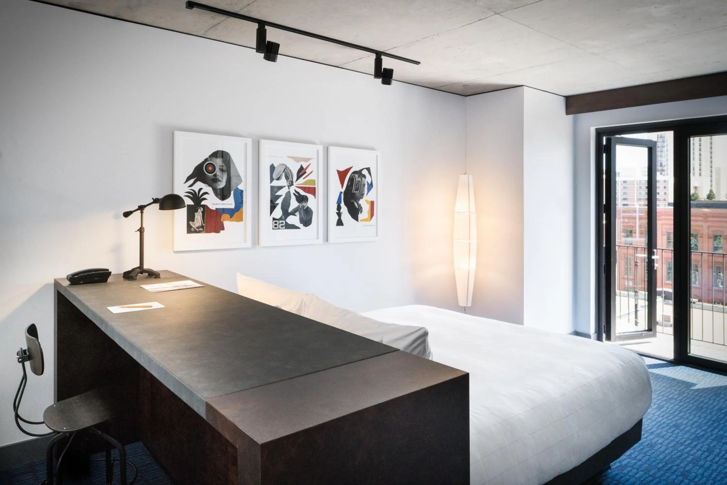 Bedroom, Bed in The Maven Hotel at Dairy Block