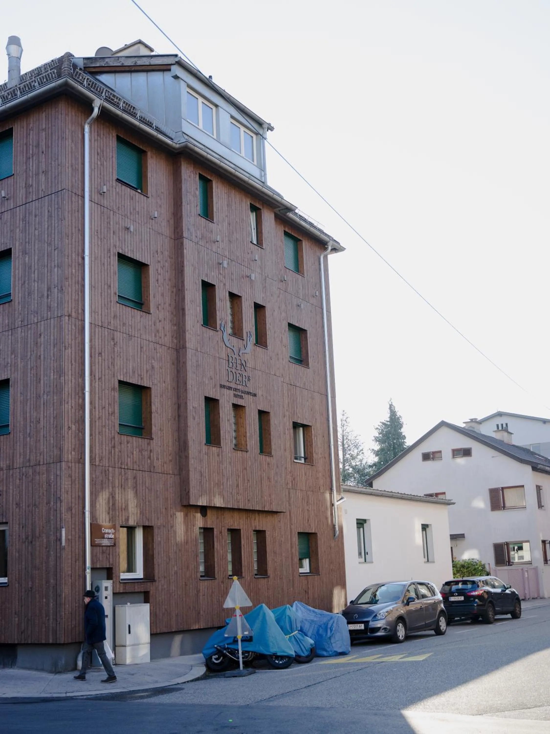 Property building in BinderS Budget City-Mountain Hotel