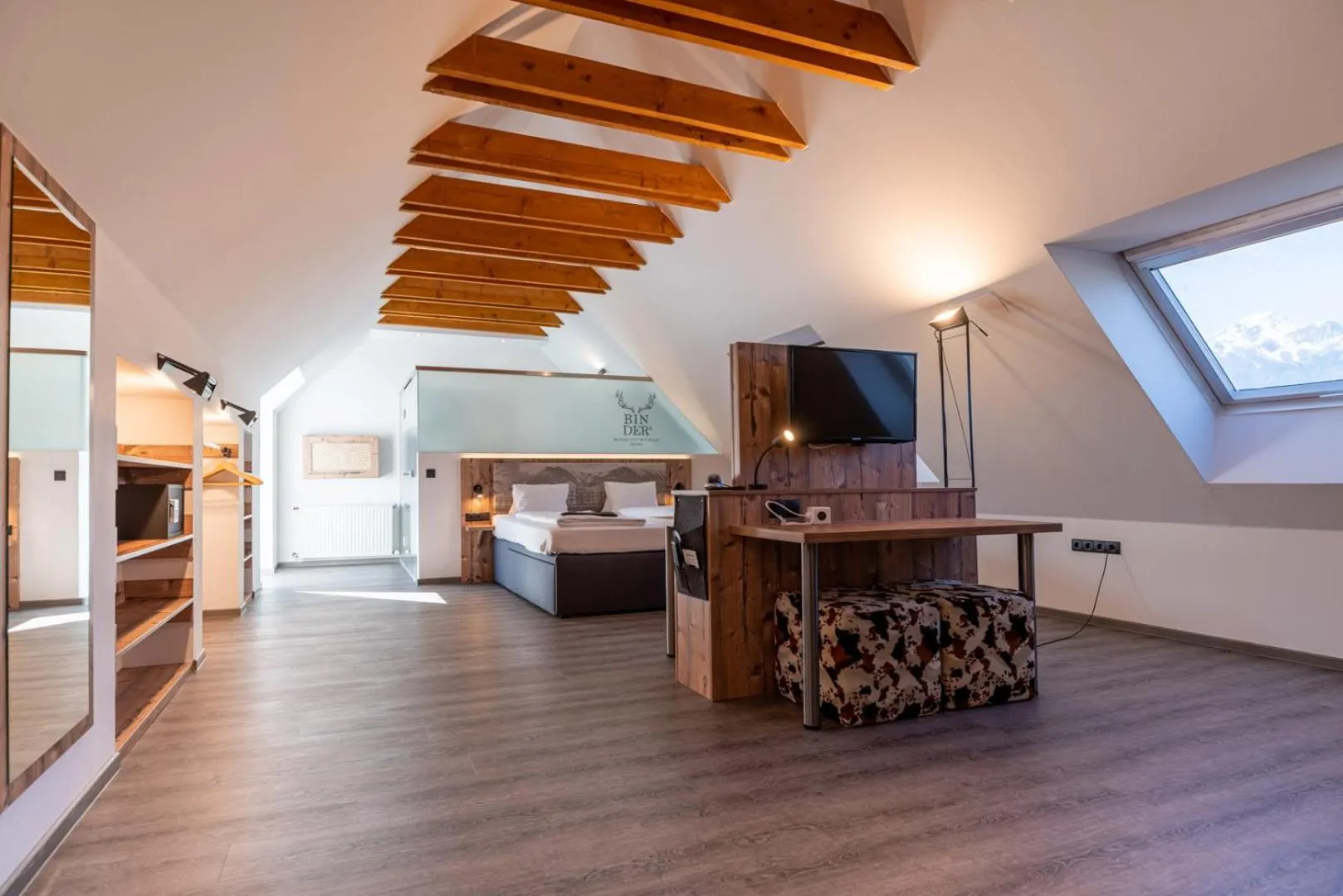 Photo of the whole room in BinderS Budget City-Mountain Hotel