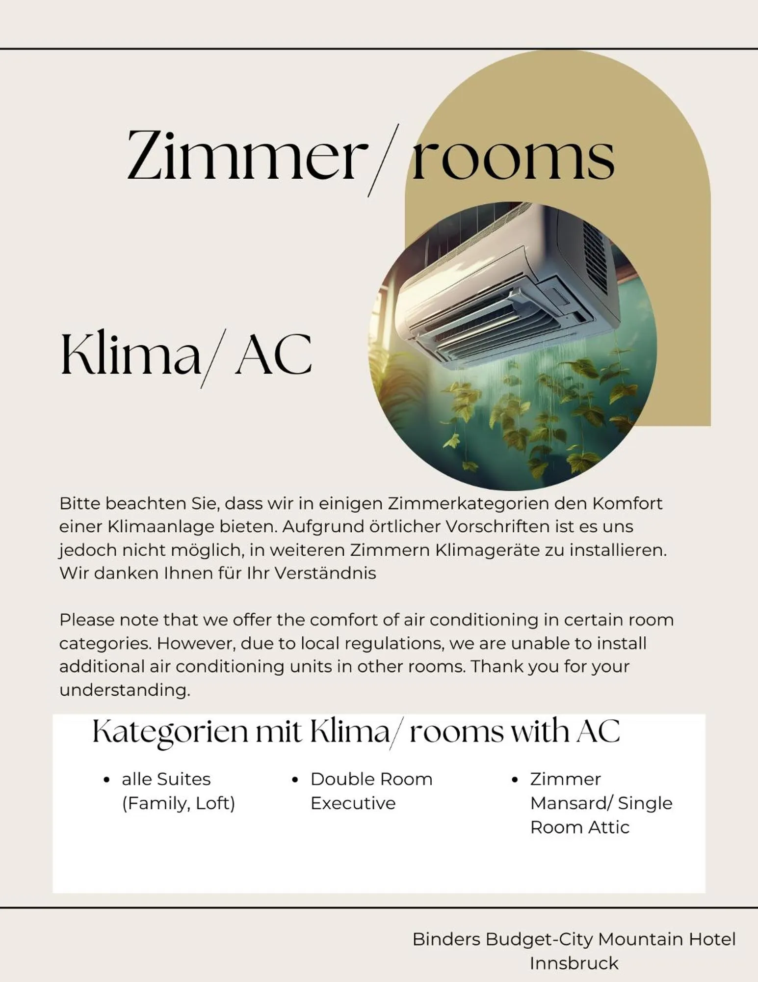 Text overlay in BinderS Budget City-Mountain Hotel