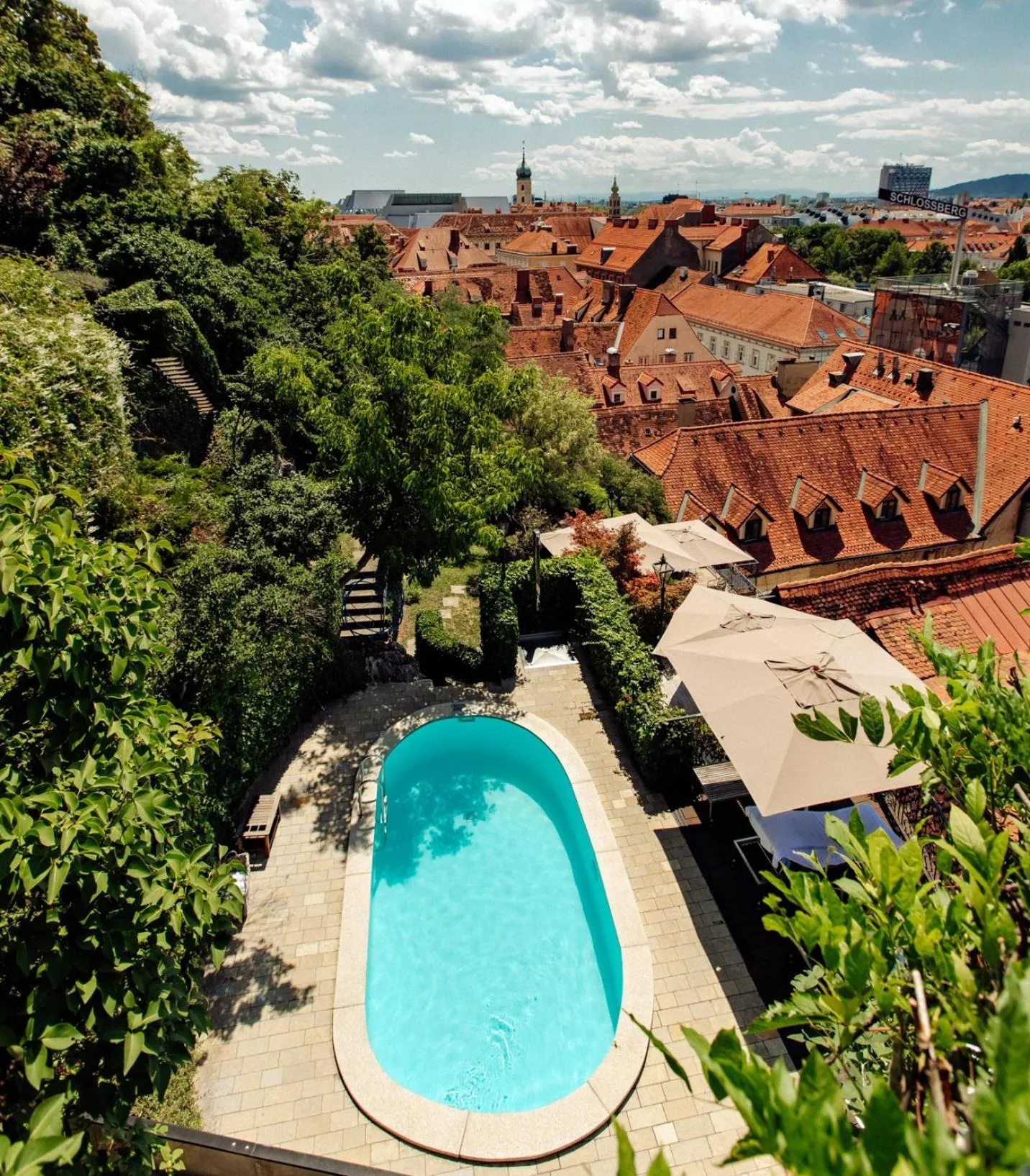 Garden in Schlossberghotel