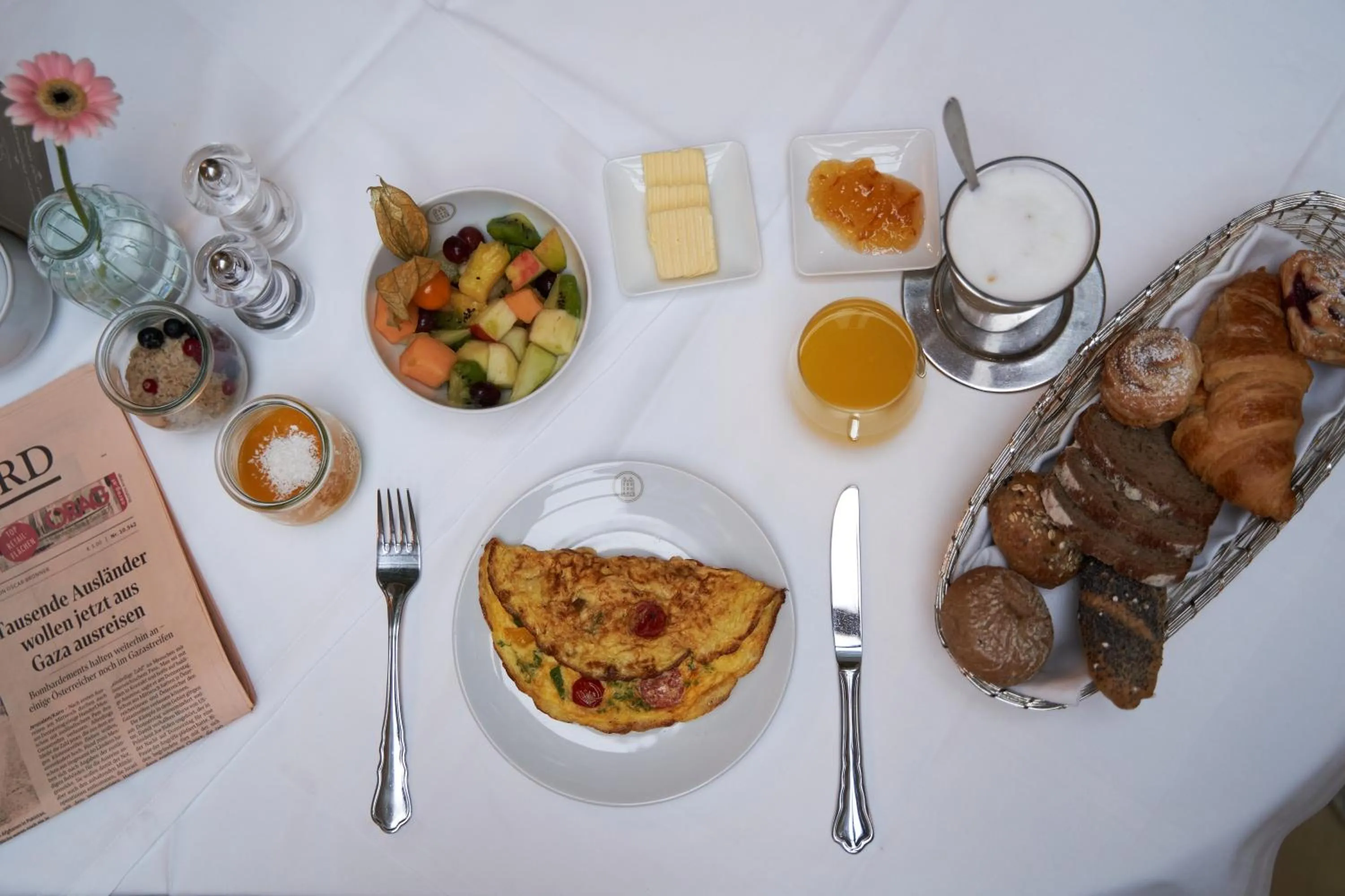 Food and drinks in Schlossberghotel