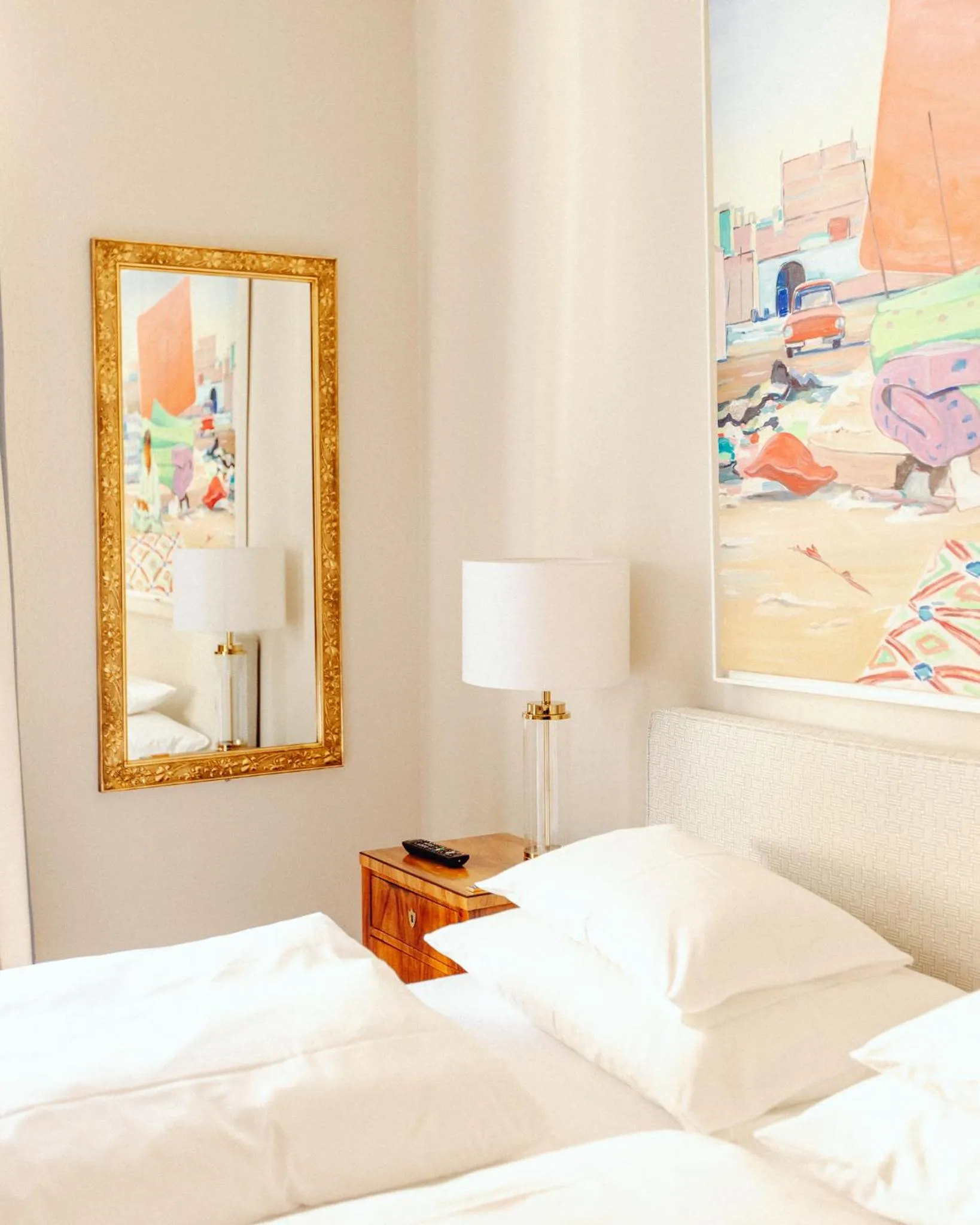 Bed in Schlossberghotel