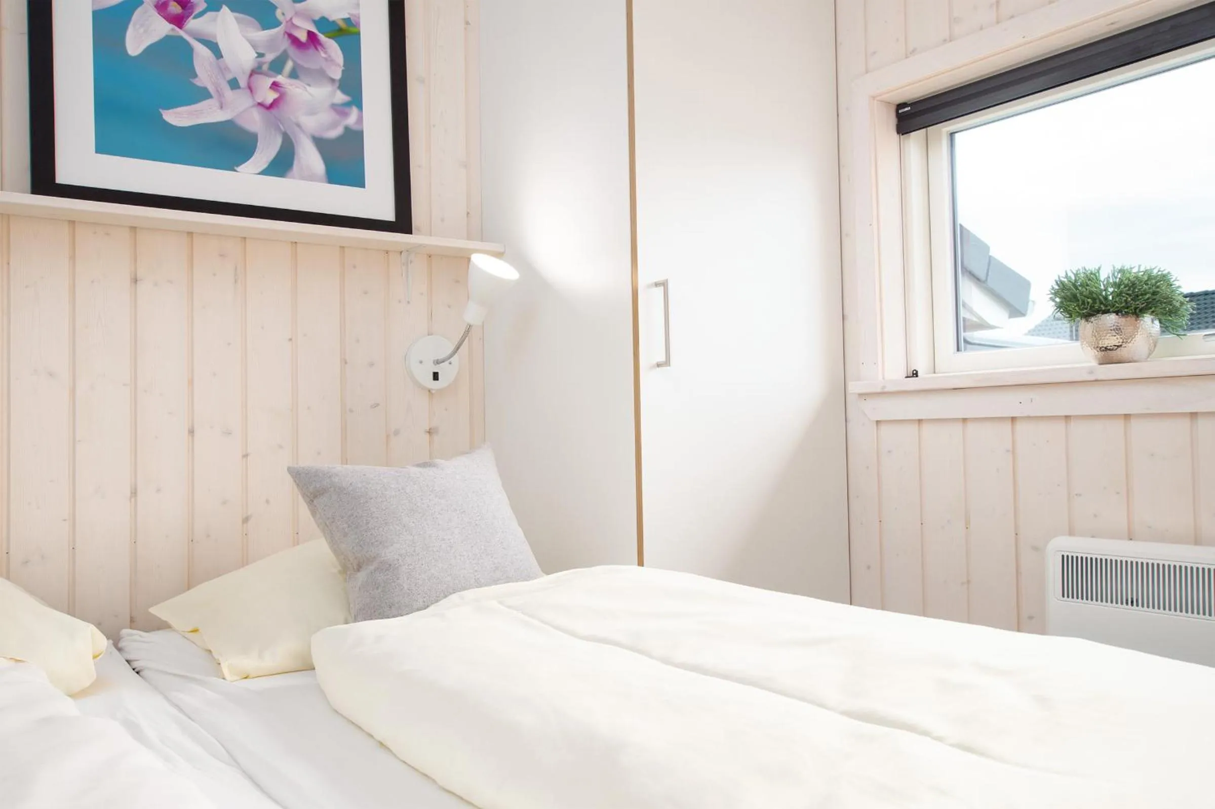 Bedroom, Bed in Resort 2 Ferienhaus Typ D 70