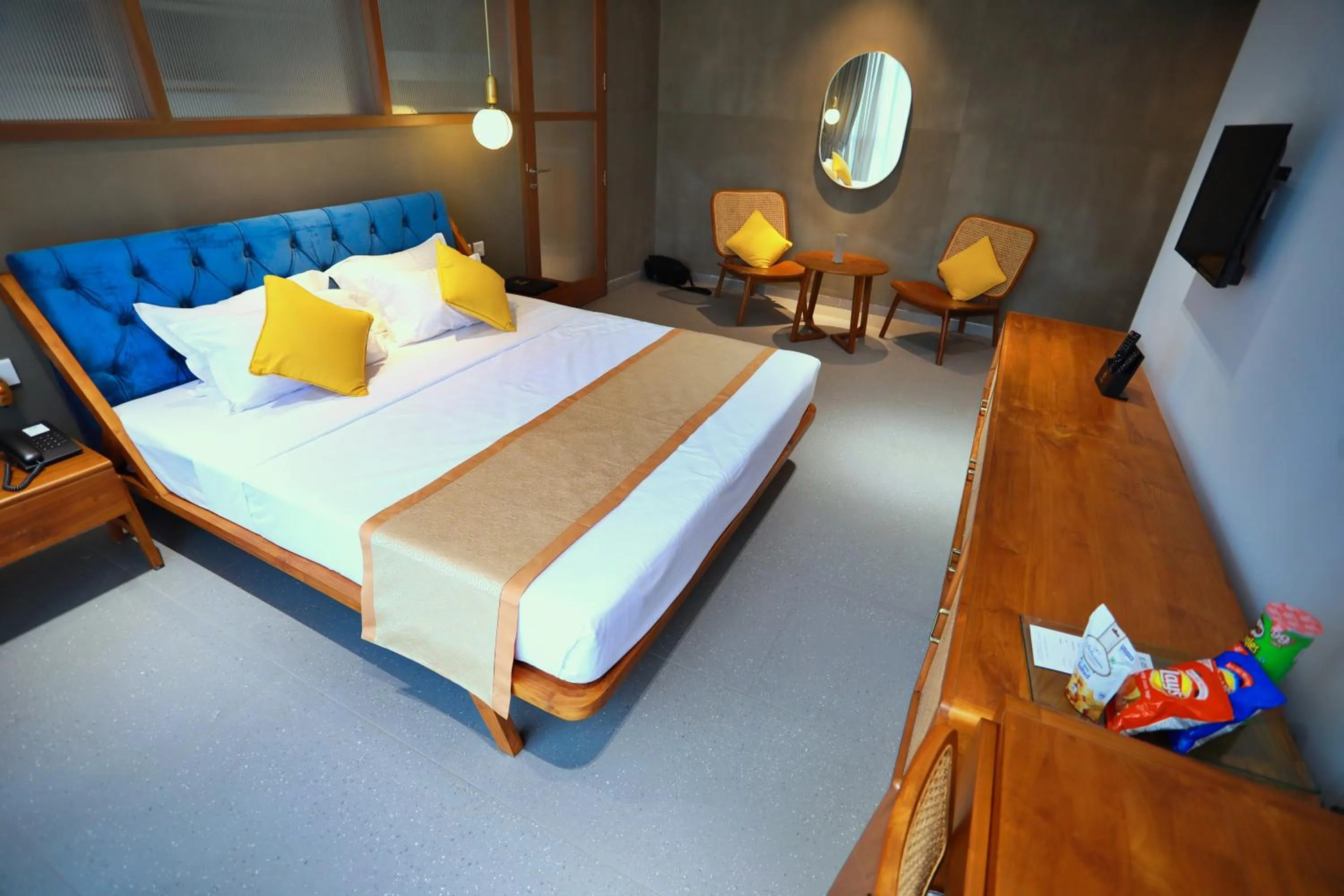 Photo of the whole room, Bed in E.05 City Inn