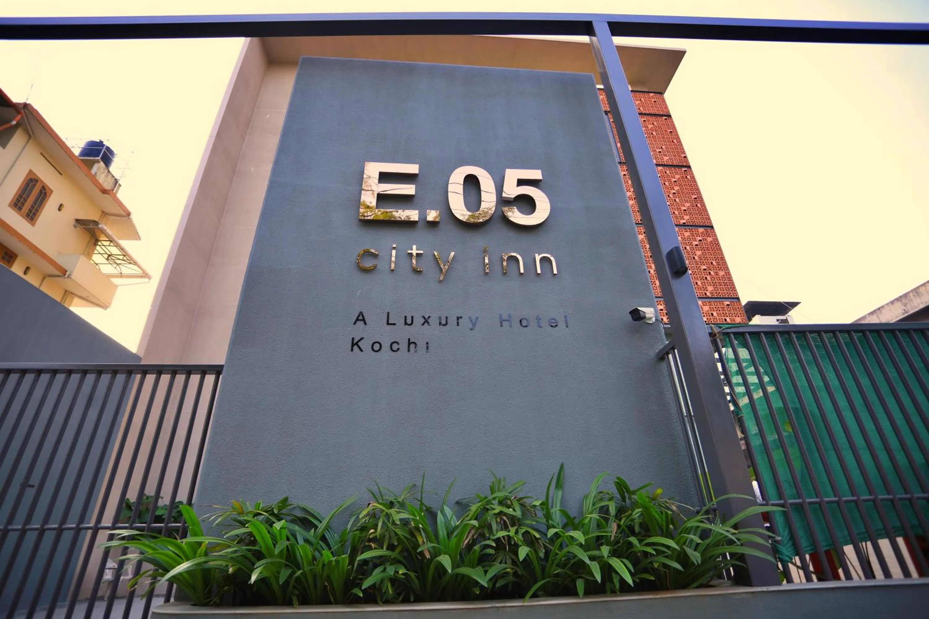 Property logo or sign in E.05 City Inn