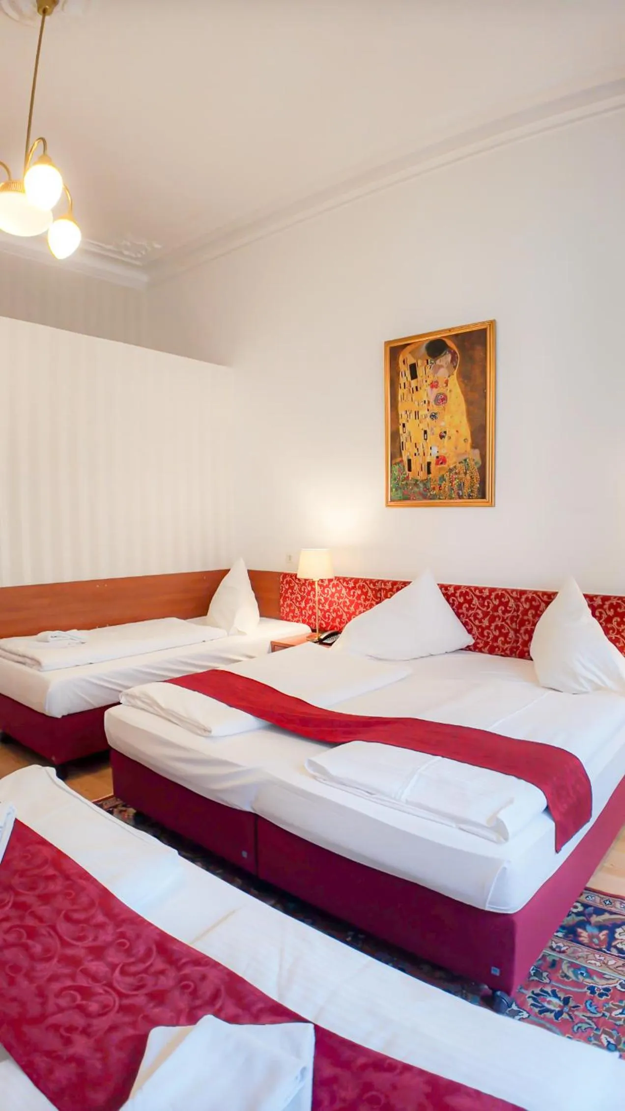 Bed in HPA Hotel Andreas