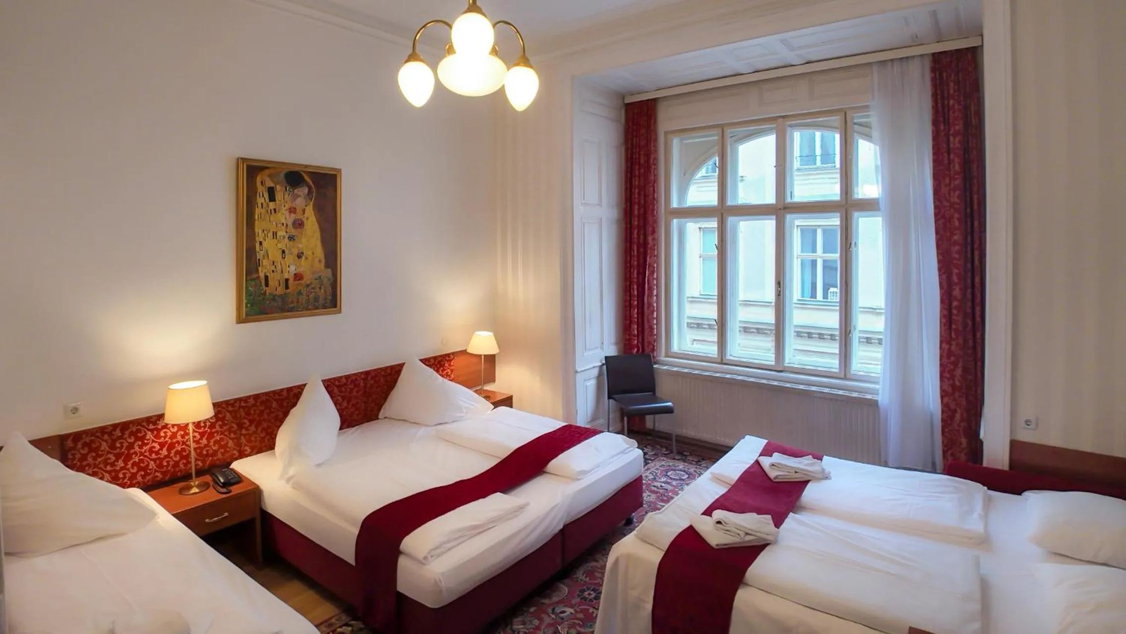 Bed in HPA Hotel Andreas