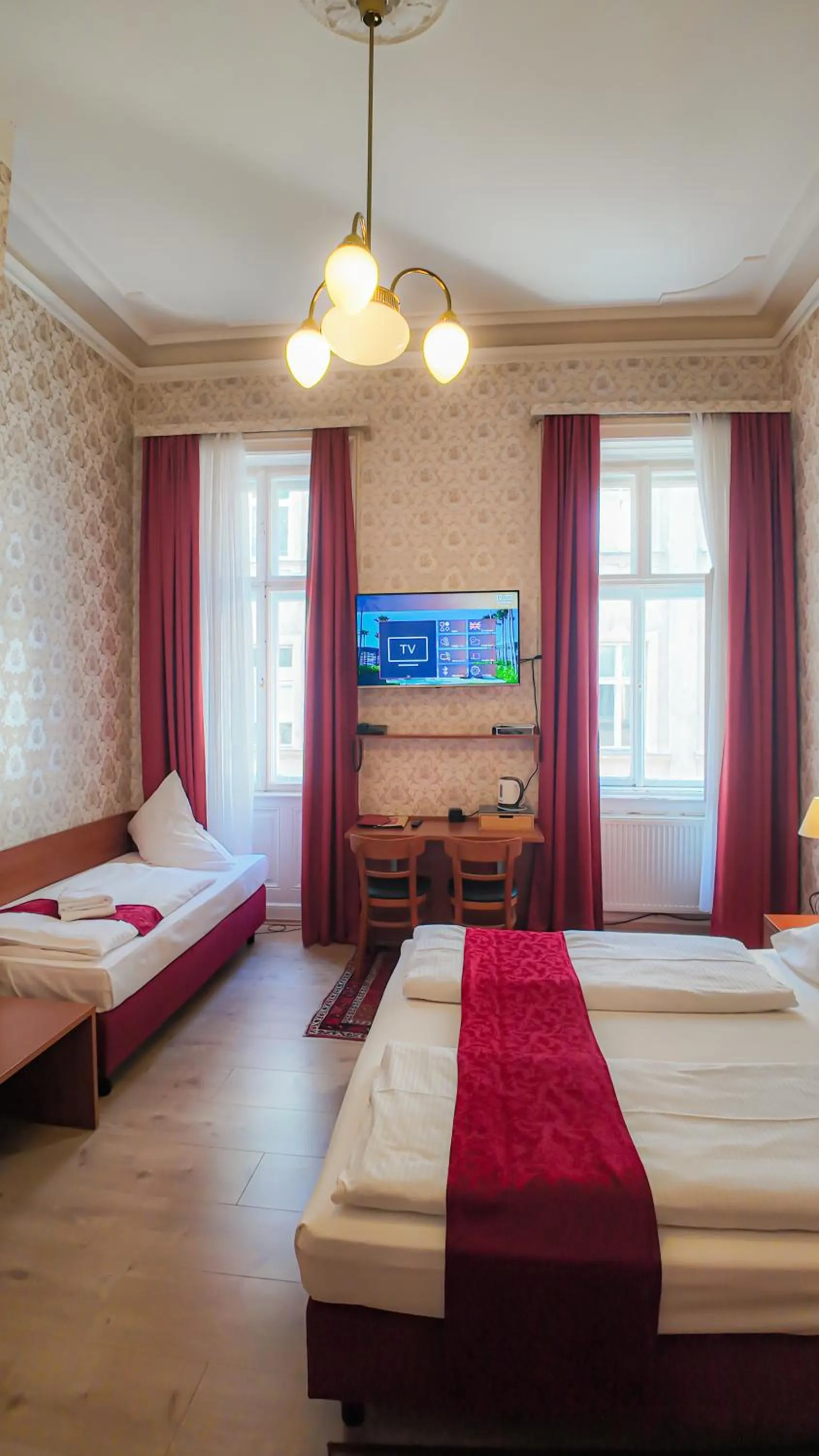 Bed in HPA Hotel Andreas