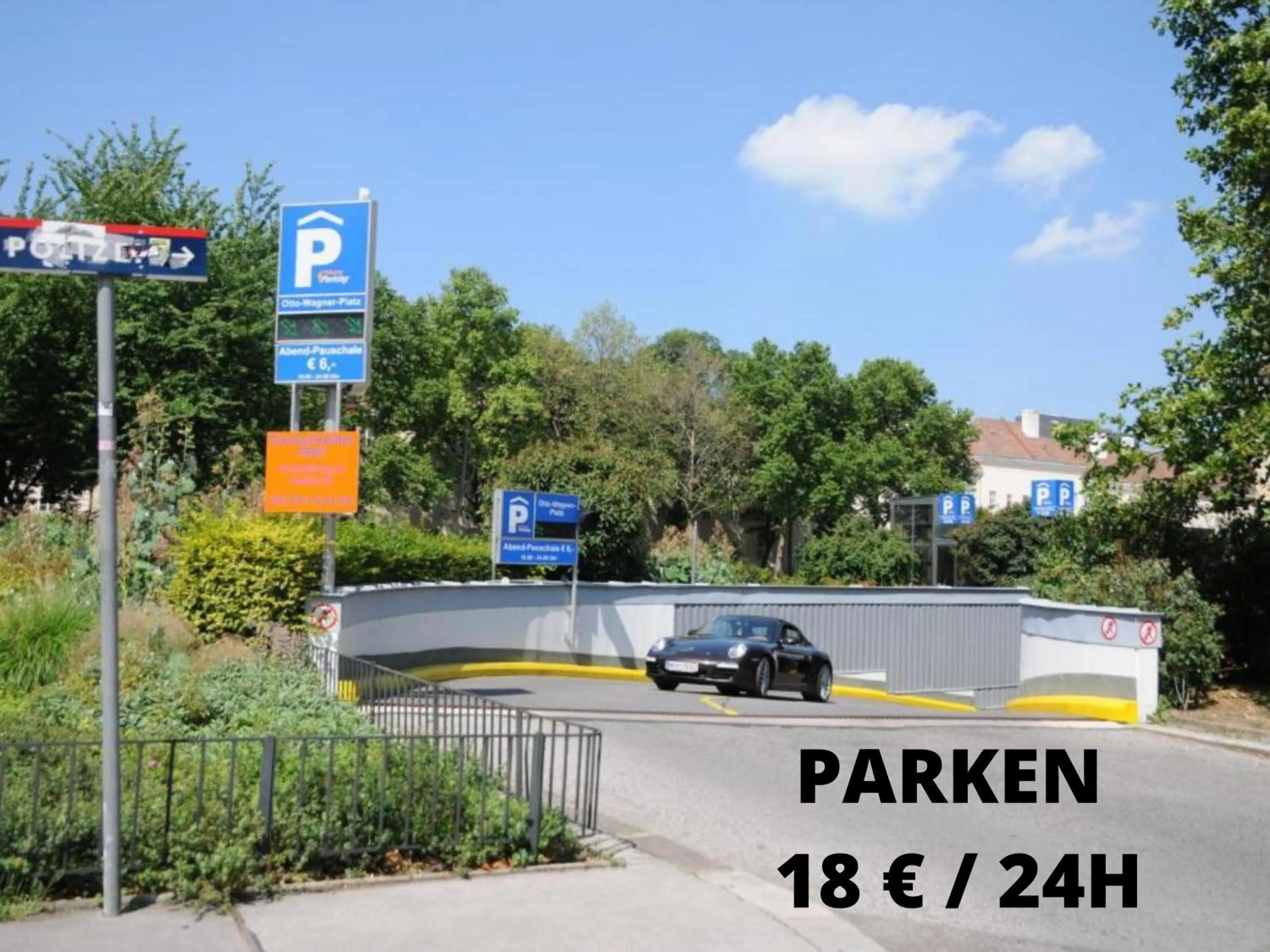 Parking in HPA Hotel Andreas