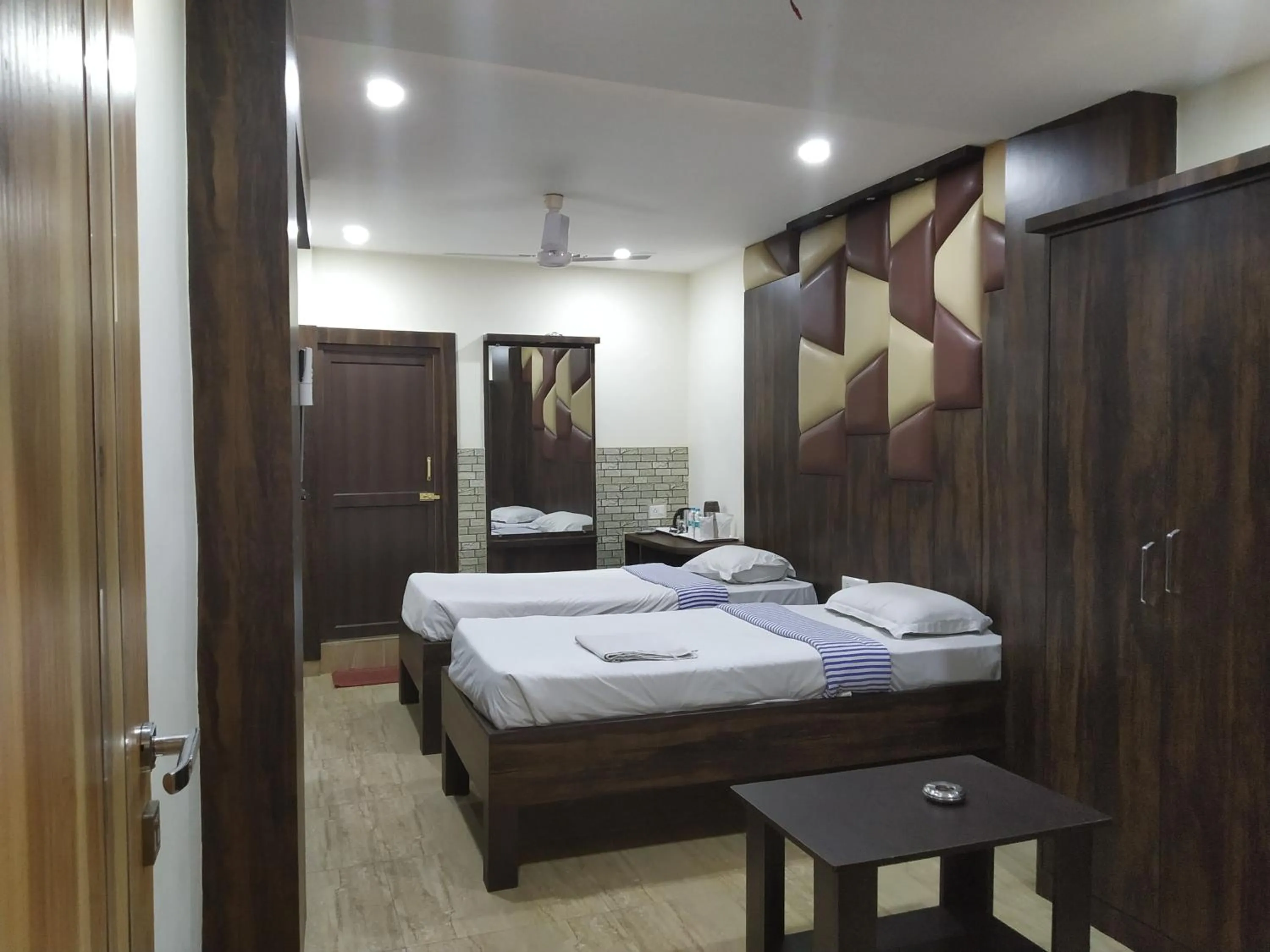 Bed in Hotel Bikram-A Boutique Hotel
