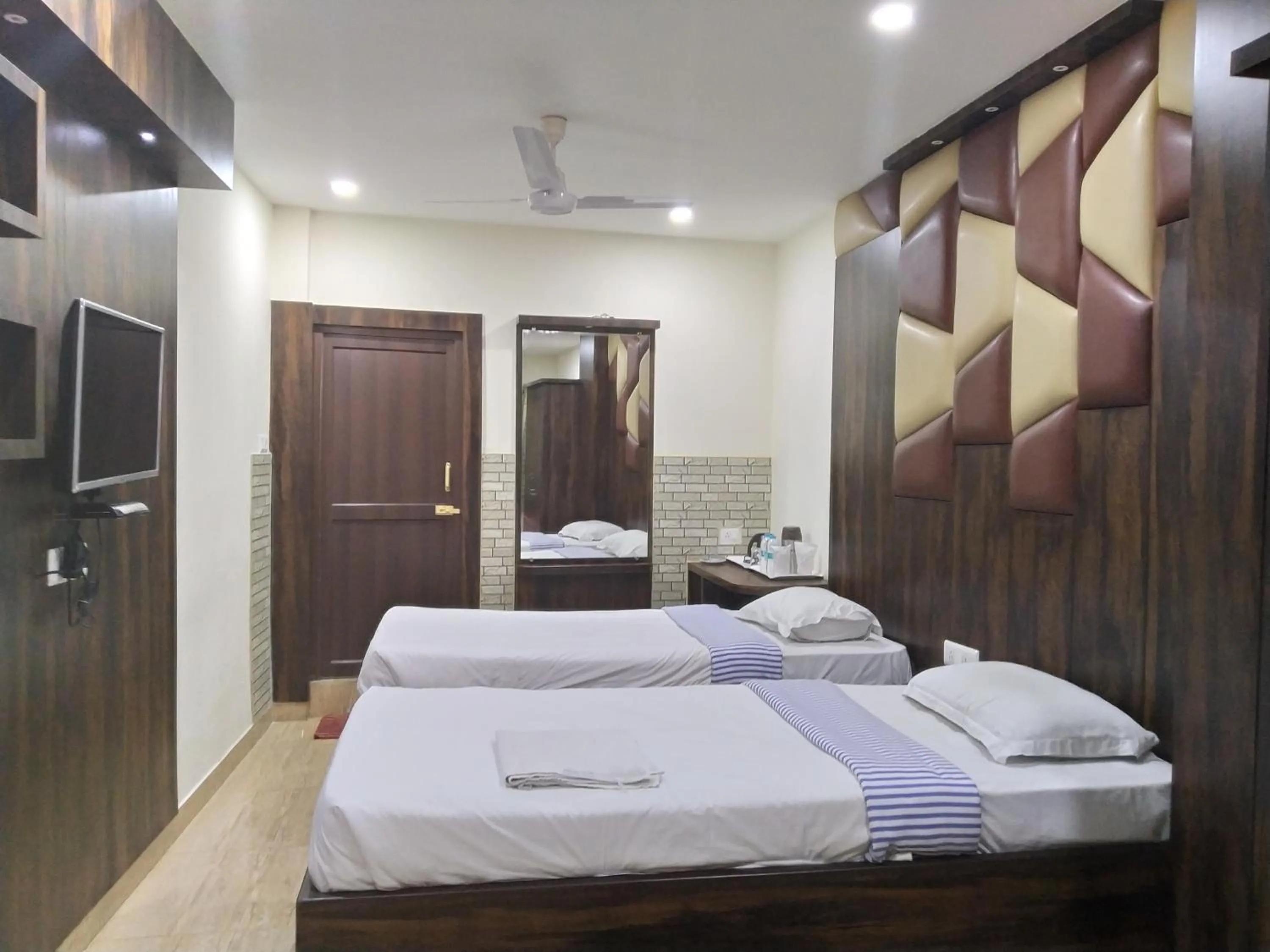 Bed in Hotel Bikram-A Boutique Hotel