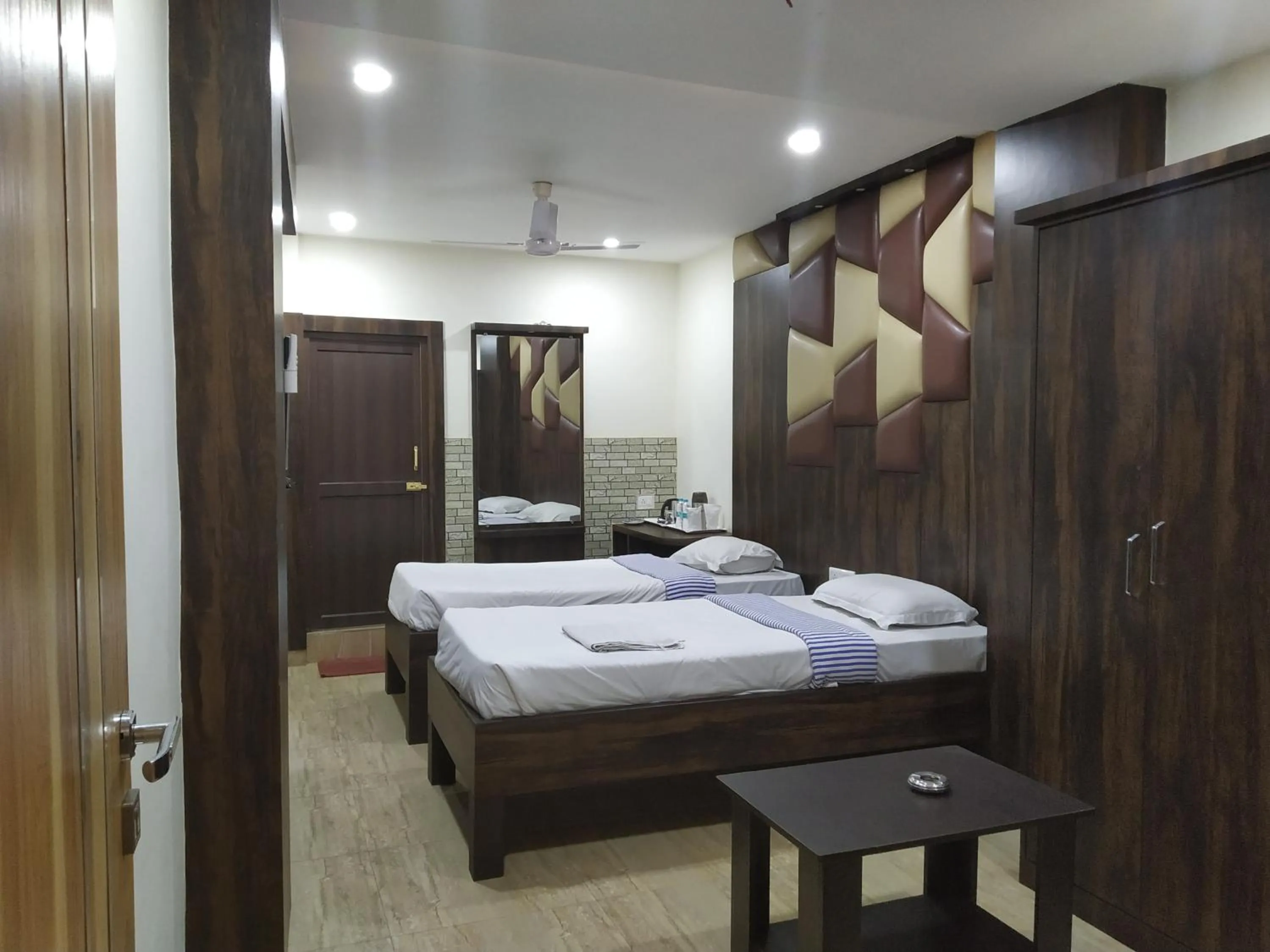Bed in Hotel Bikram-A Boutique Hotel
