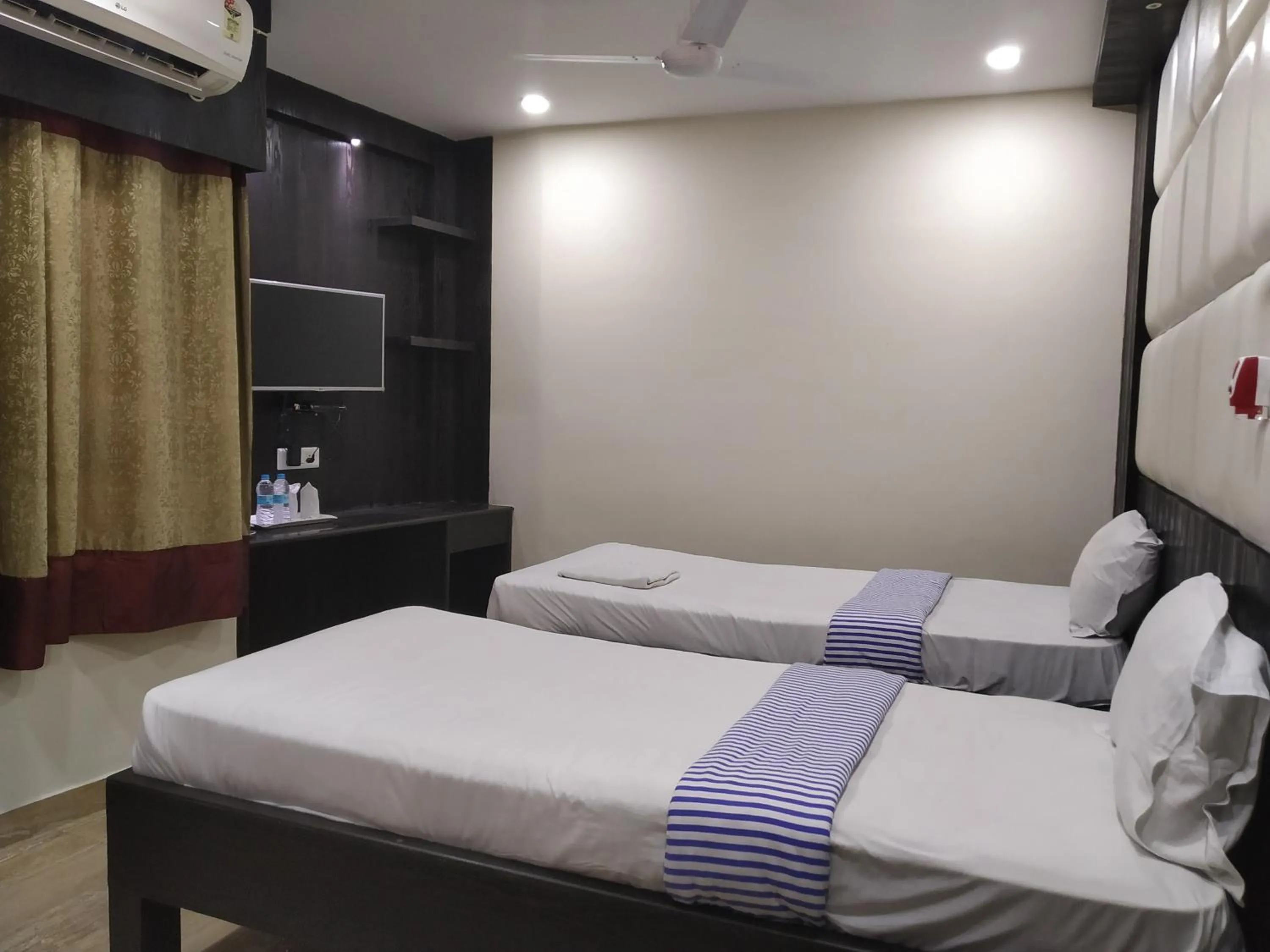 Bed in Hotel Bikram-A Boutique Hotel