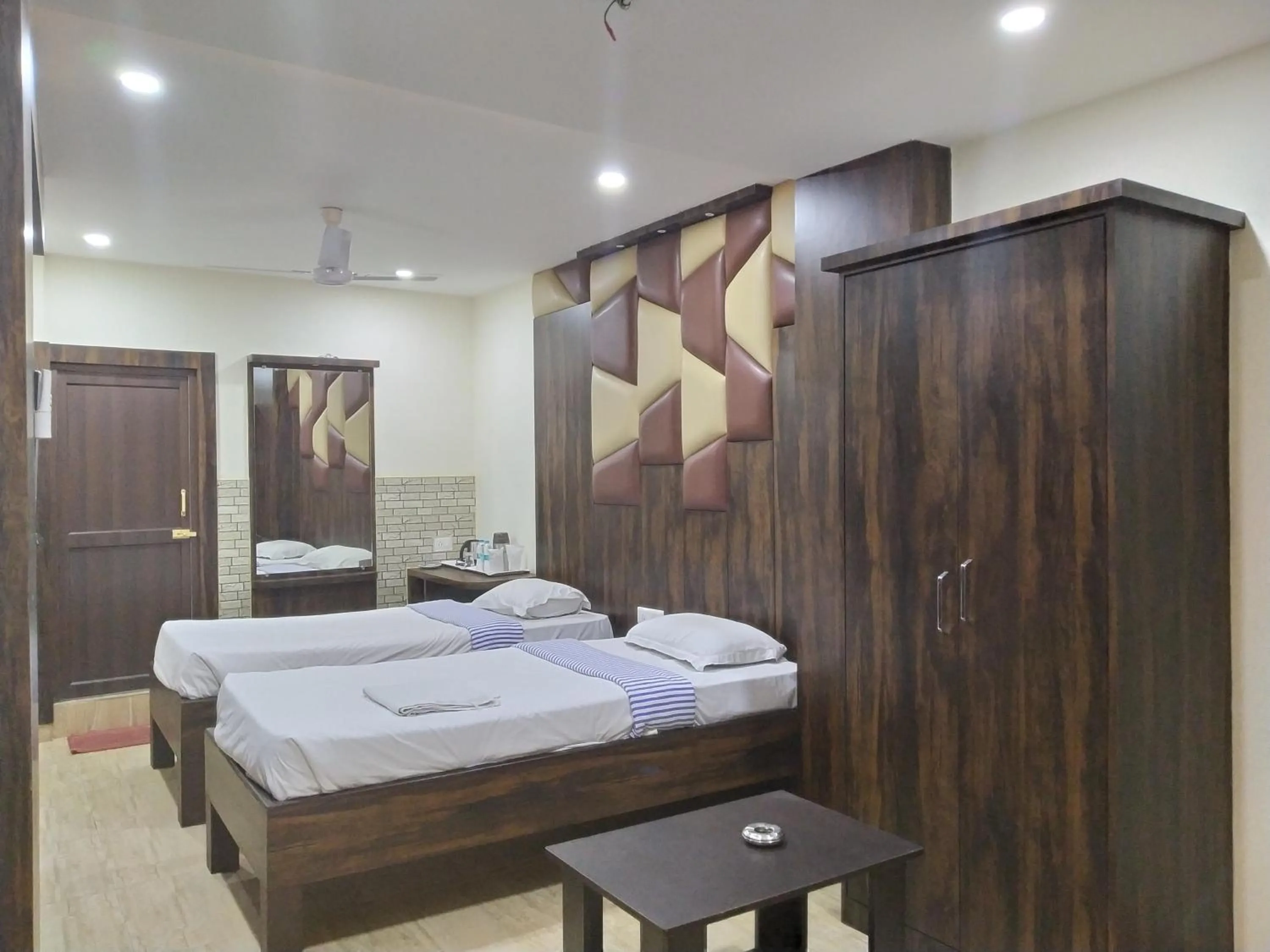 Bed in Hotel Bikram-A Boutique Hotel