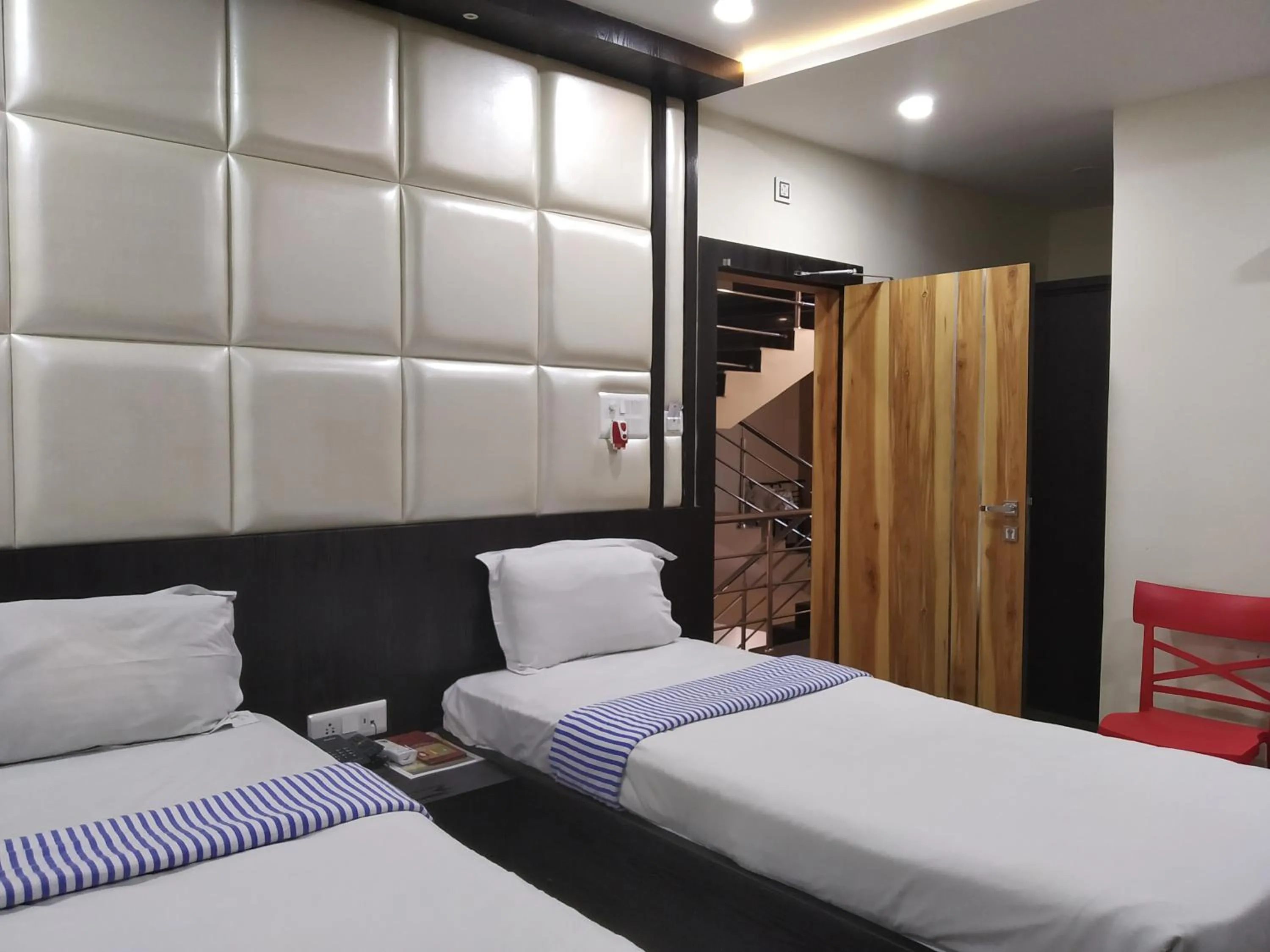 Bed in Hotel Bikram-A Boutique Hotel