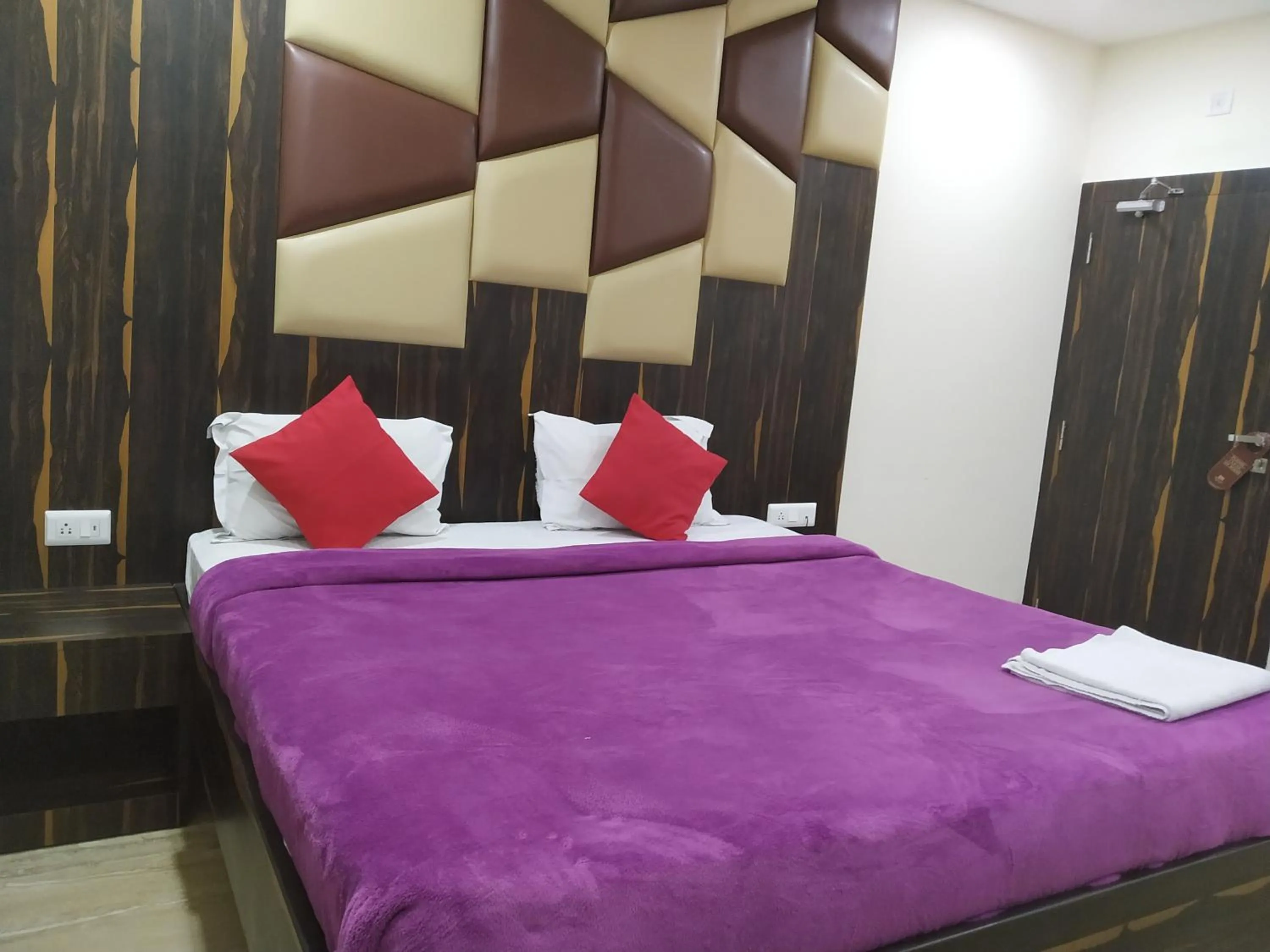 Bed in Hotel Bikram-A Boutique Hotel