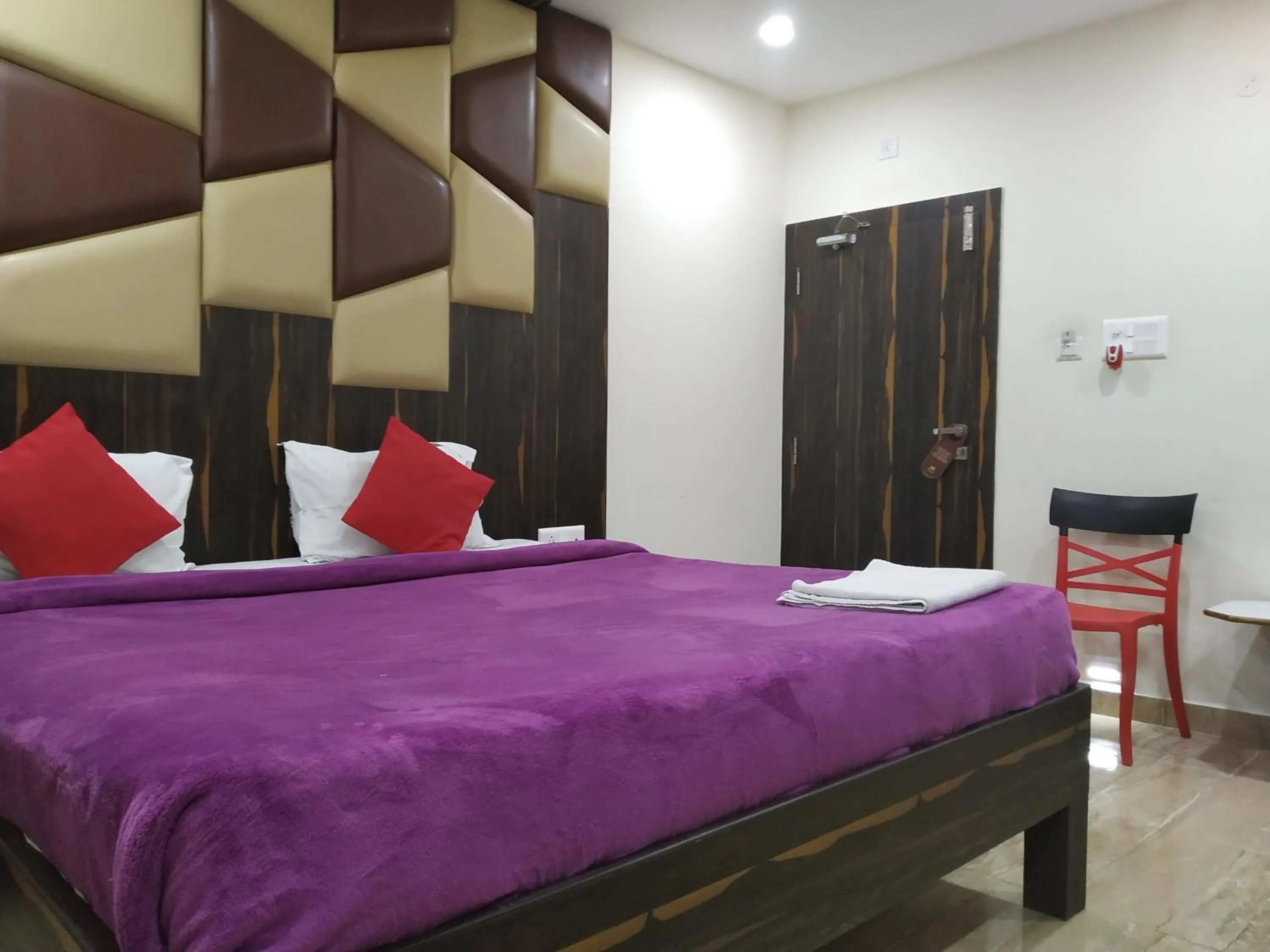 Bed in Hotel Bikram-A Boutique Hotel