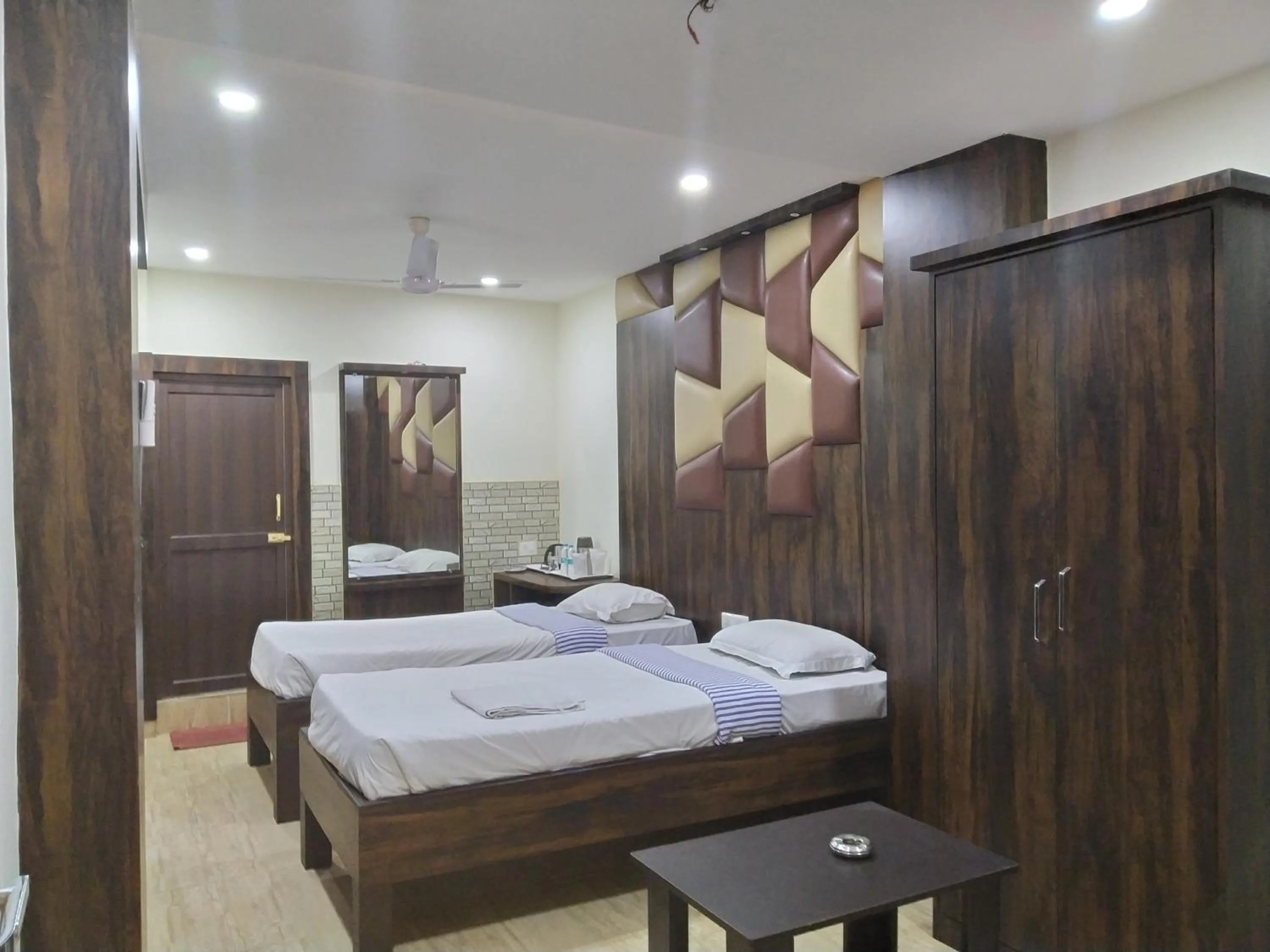 Bed in Hotel Bikram-A Boutique Hotel
