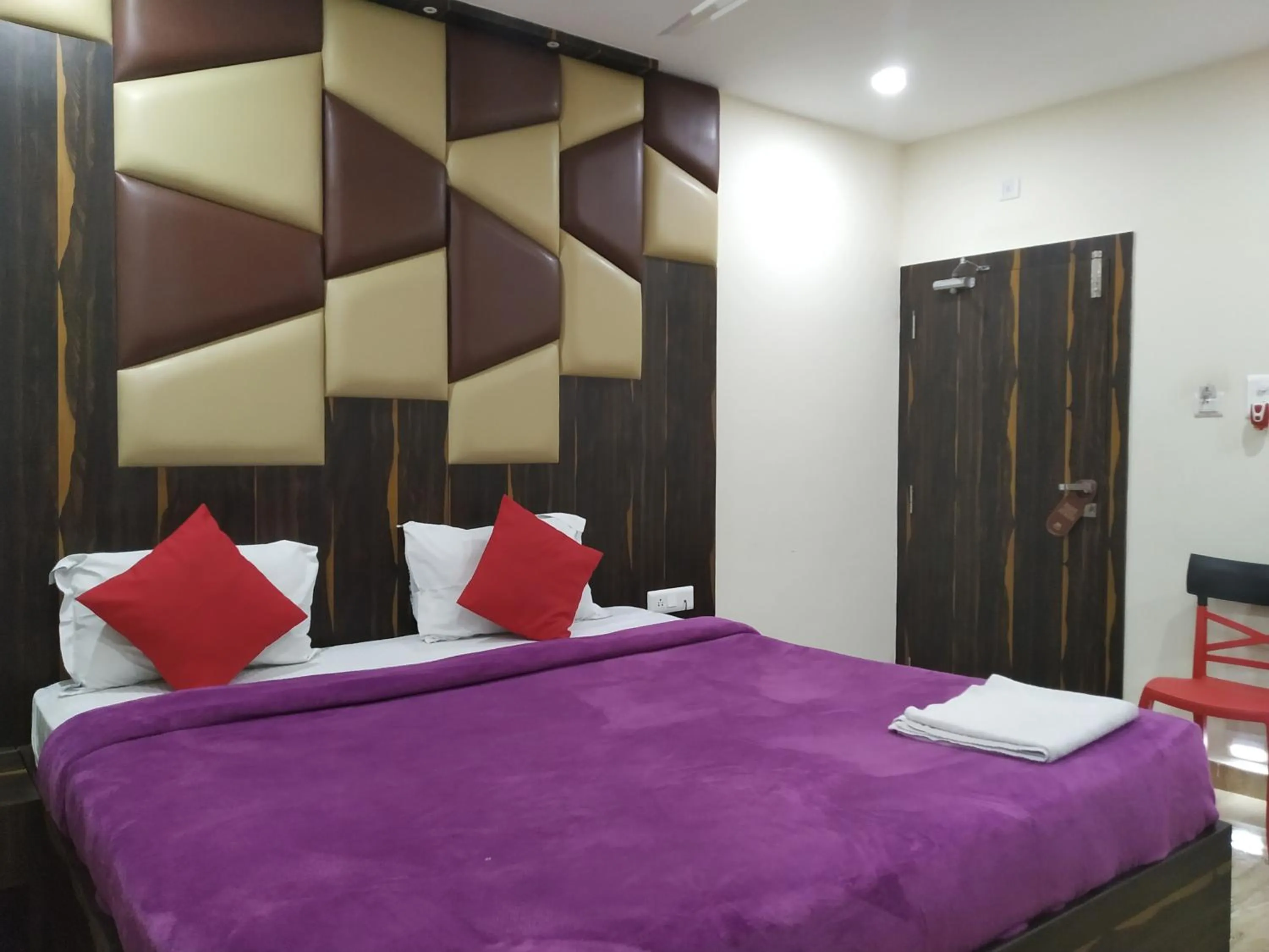 Bed in Hotel Bikram-A Boutique Hotel