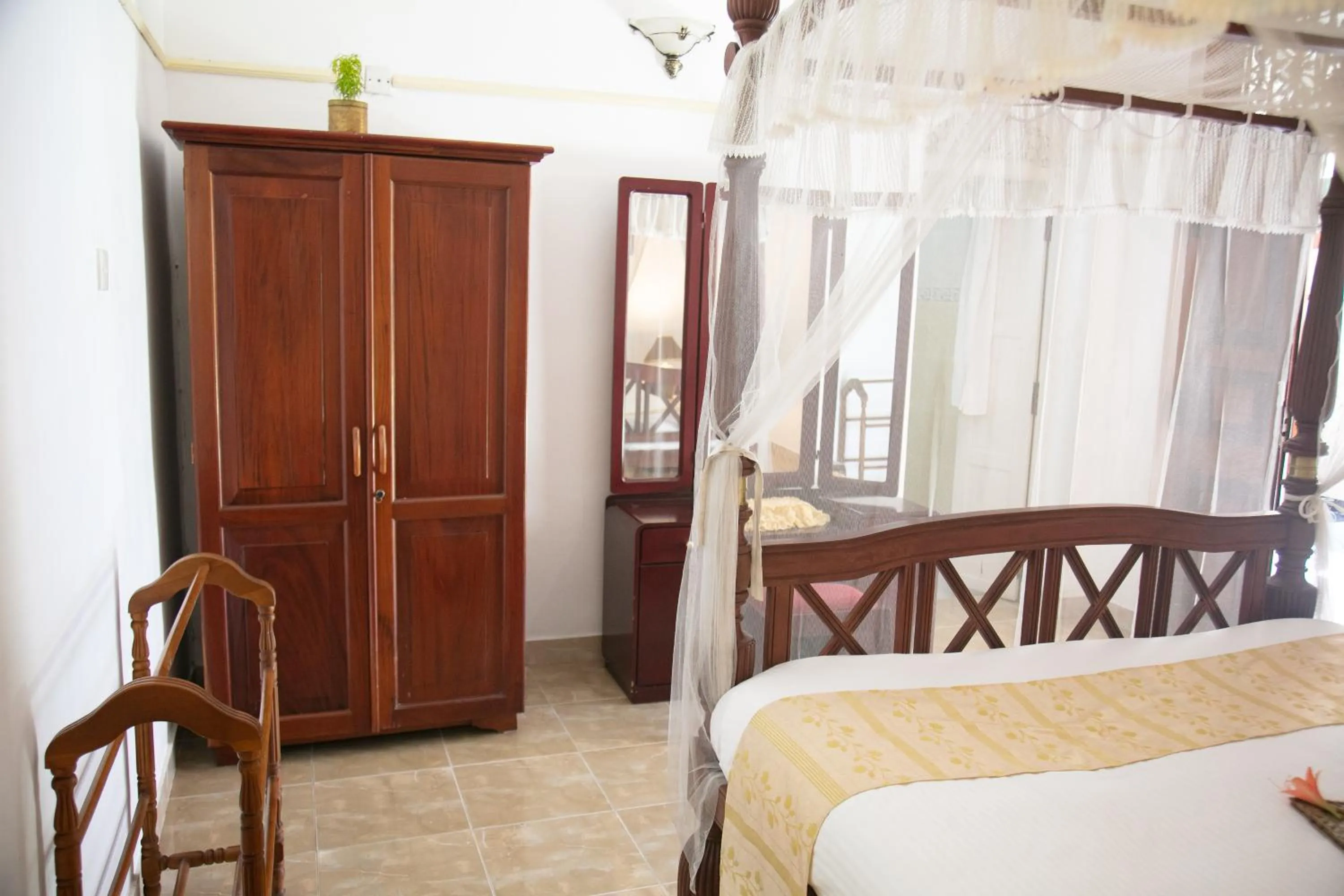 Bedroom, Bed in Manor House-Kandy