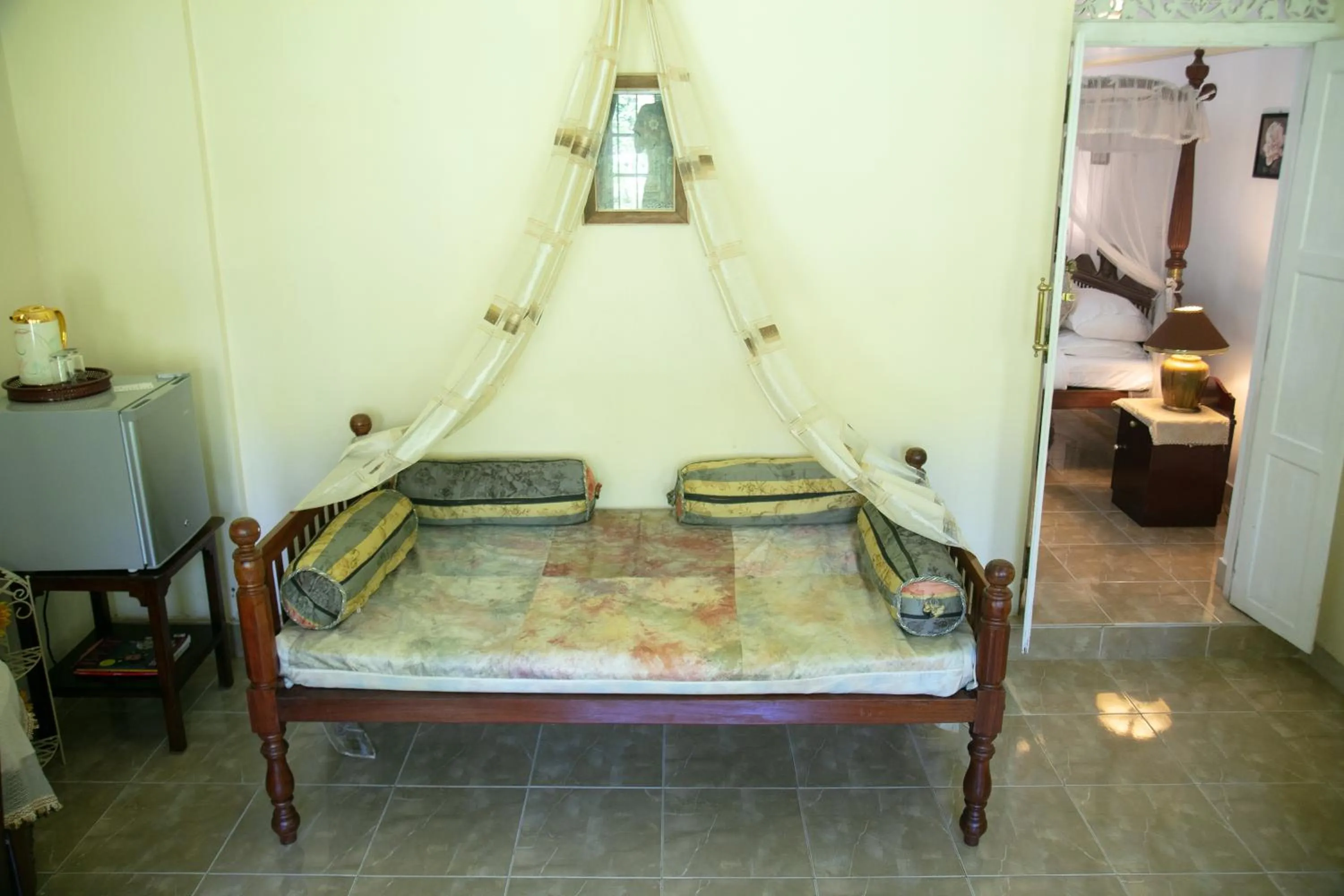 Living room, Bed in Manor House-Kandy