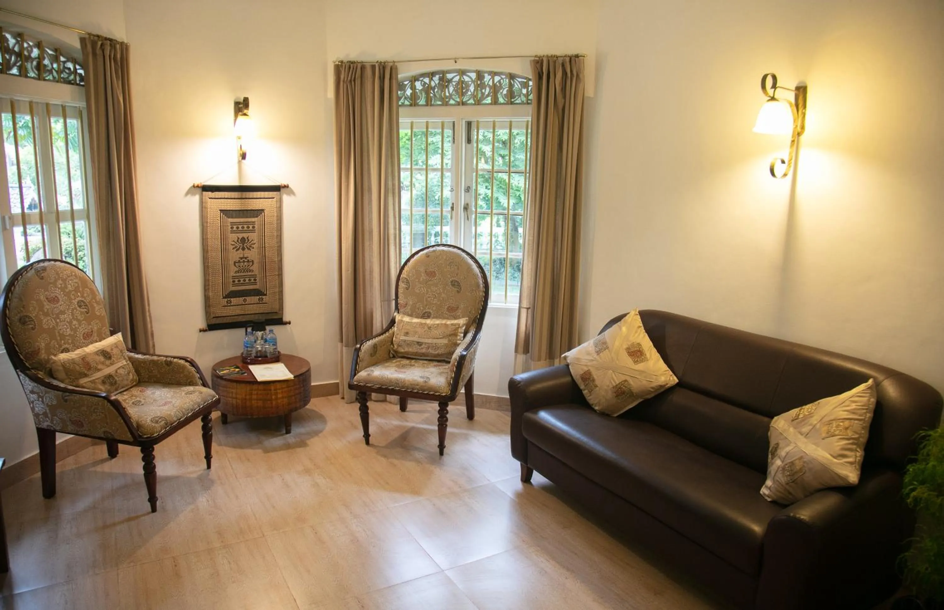 Seating area in Manor House-Kandy