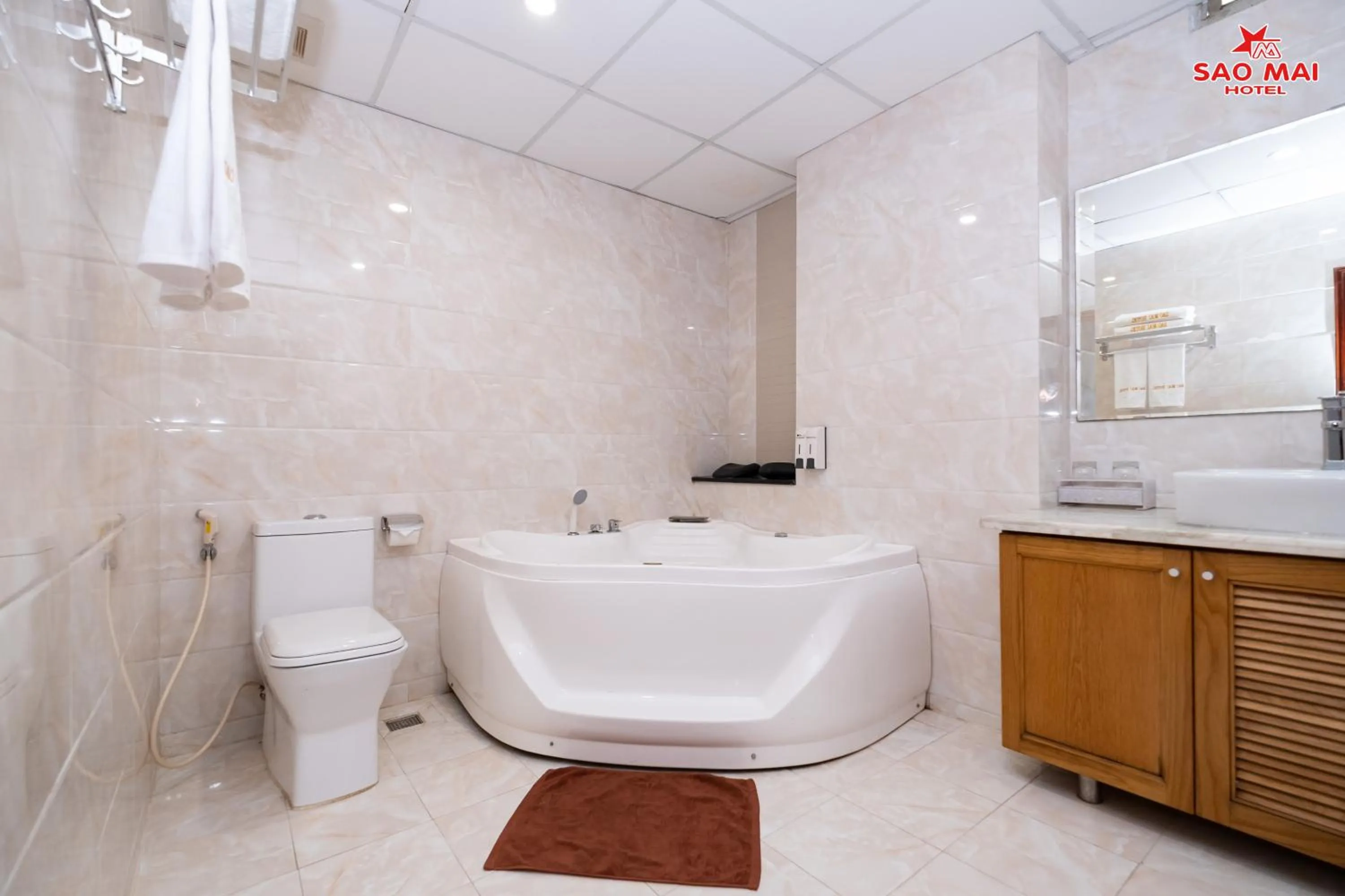 Shower in Sao Mai Hotel