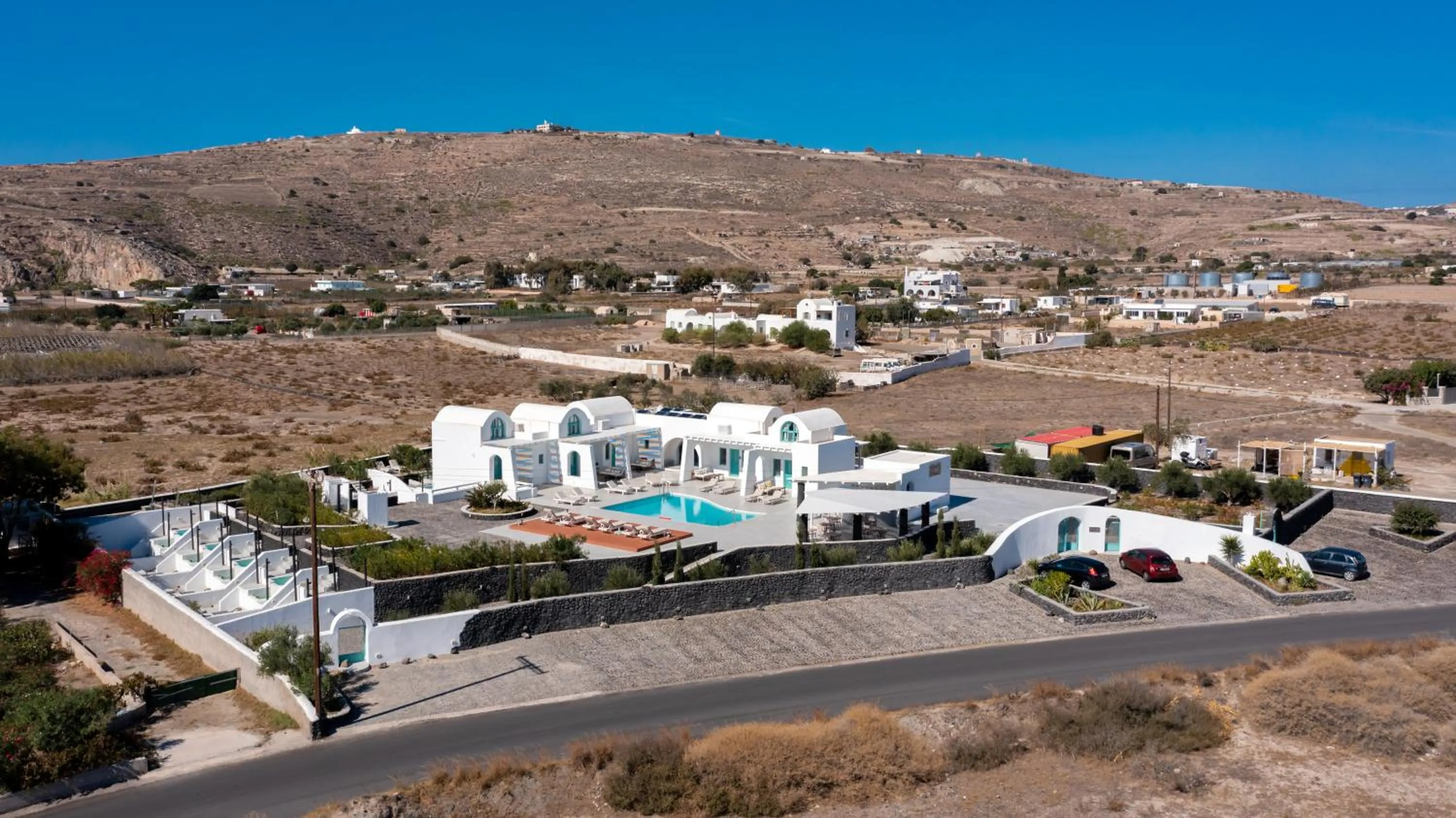 Bird's eye view in Santa Irina Luxury Sunny Lofts